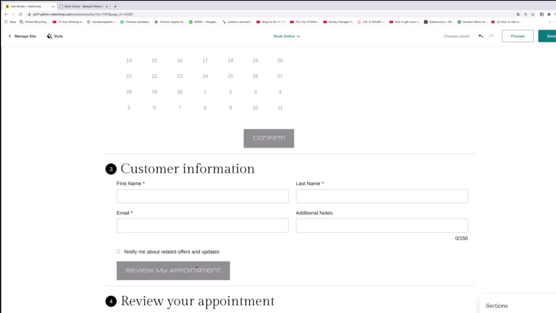 Dostosuj stronę internetową na platformie Mailchimp - instrukcja krok po kroku
