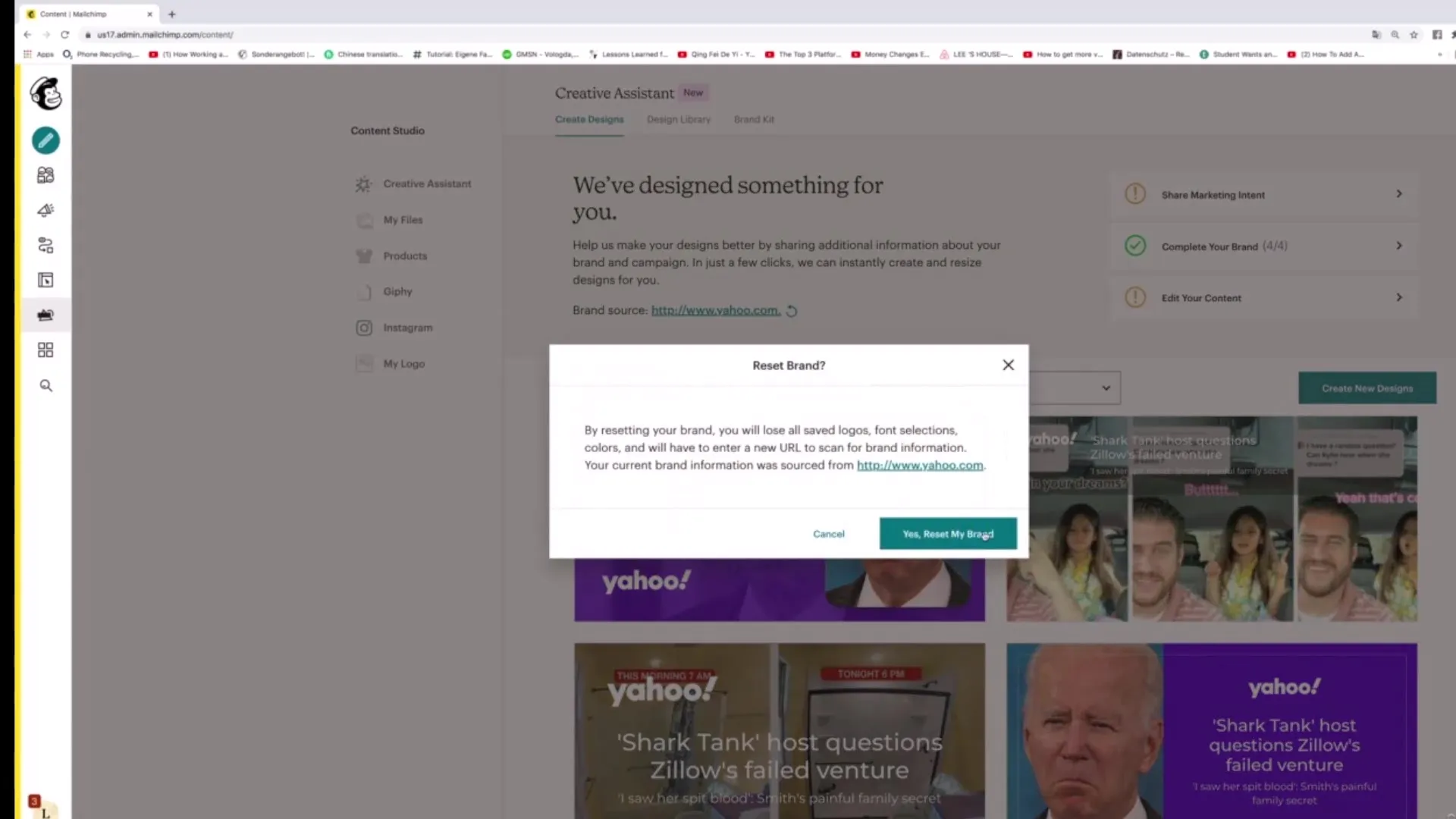 Creazione automatizzata di contenuti con Mailchimp in un batter d'occhio