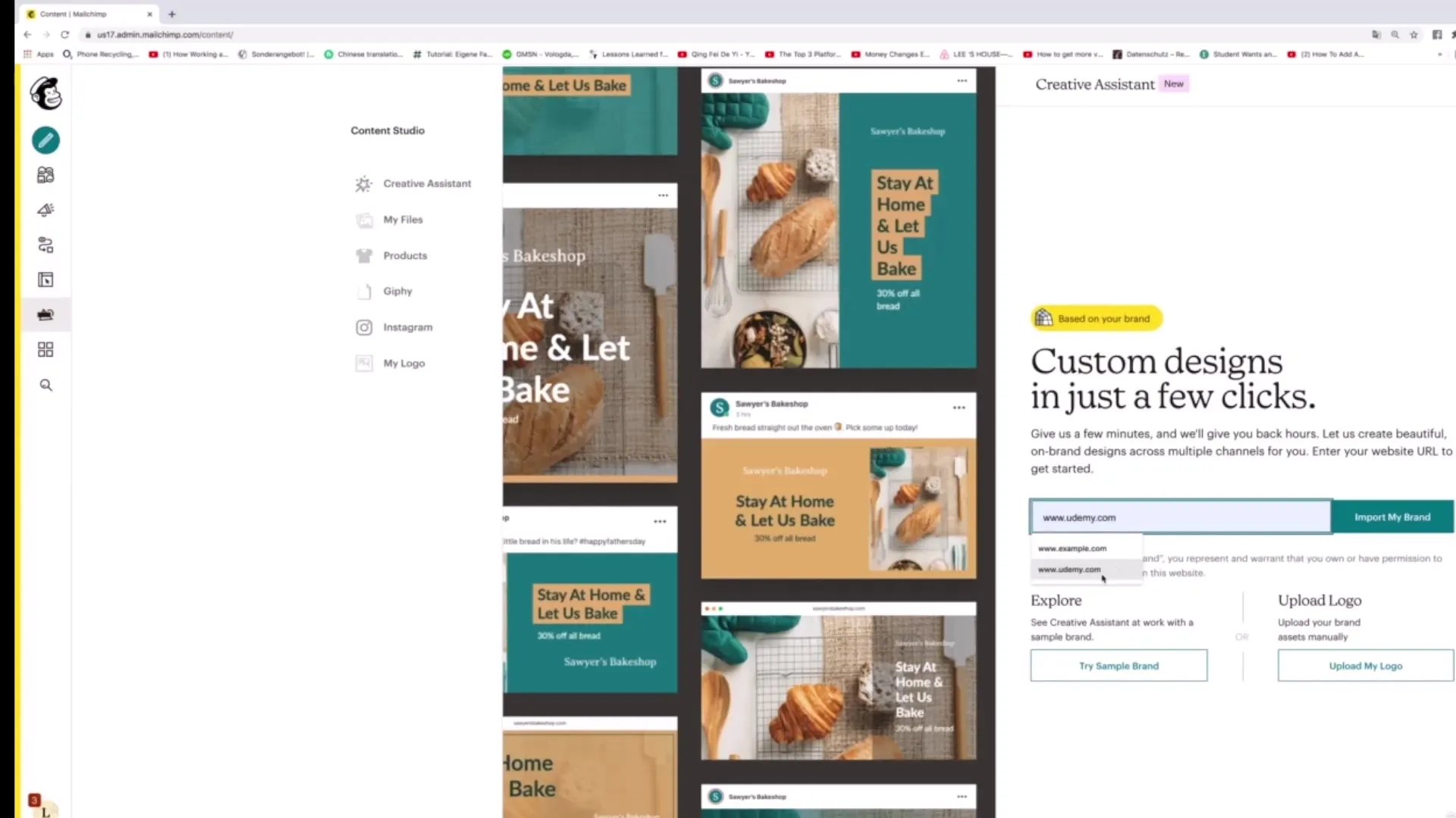 Creazione di contenuti automatizzata con Mailchimp in un batter d'occhio
