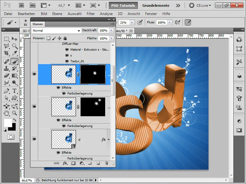 3D-typografi sammensetning