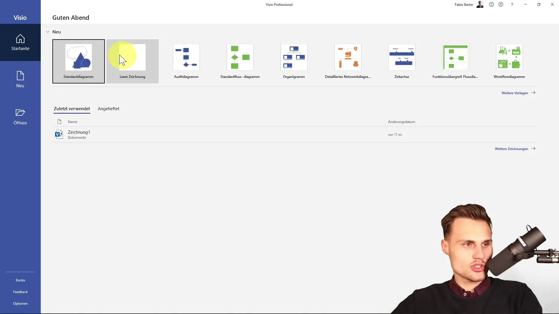 Libera le potenzialità di Visio con modelli standard