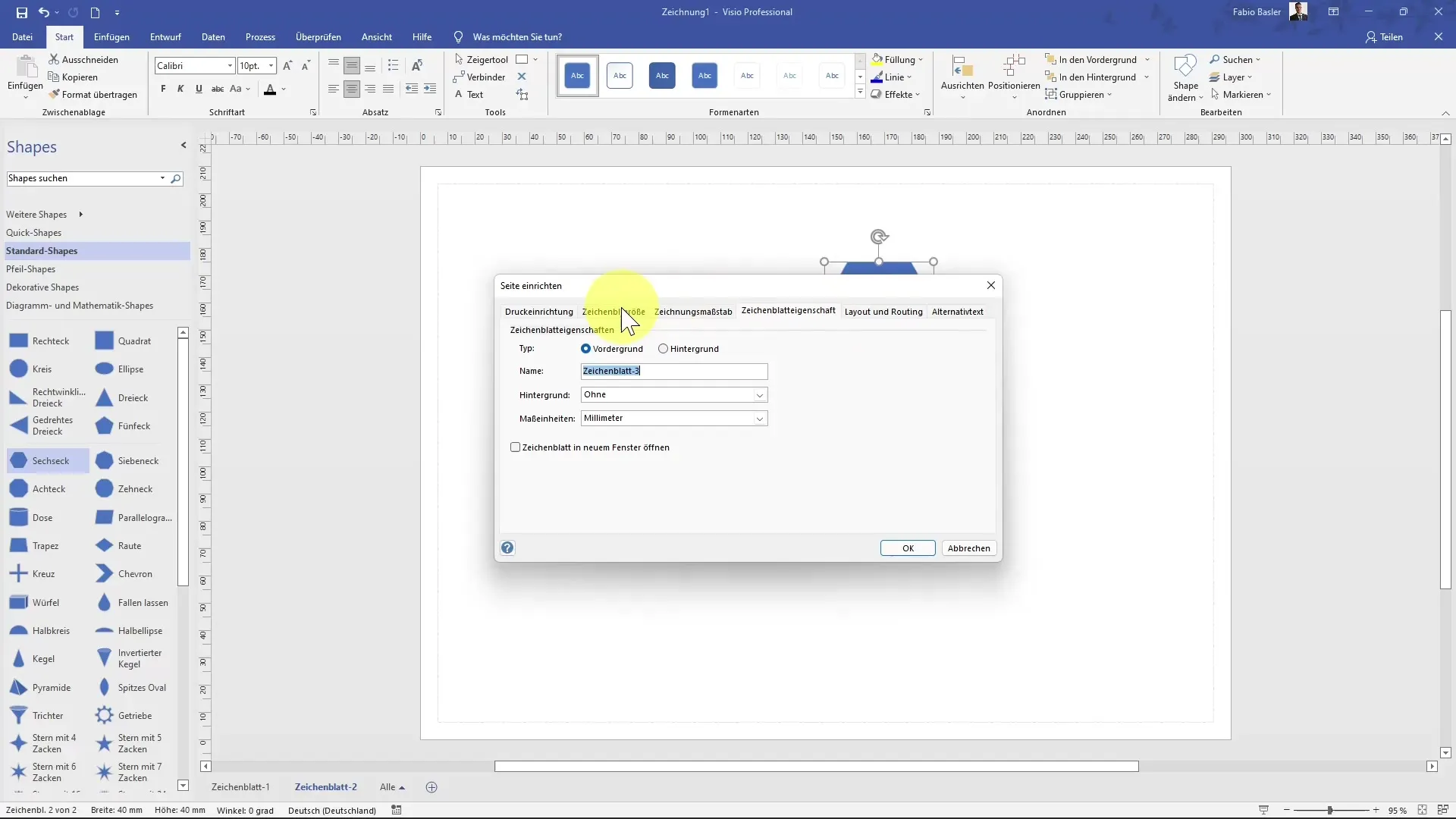 Visioでの図面の効率的な作業