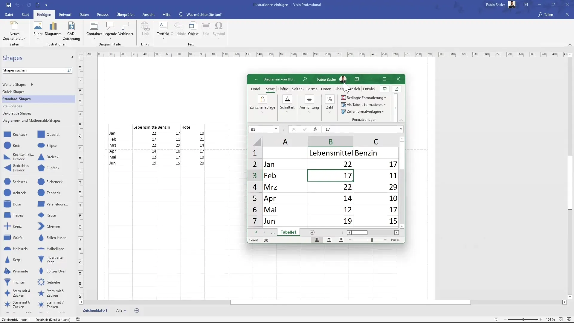 Inserire efficientemente le illustrazioni di MS Visio