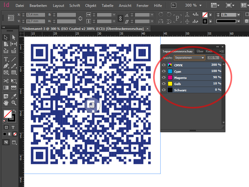 Creative Cloud InDesign CC 9 QRCodes erstellen
