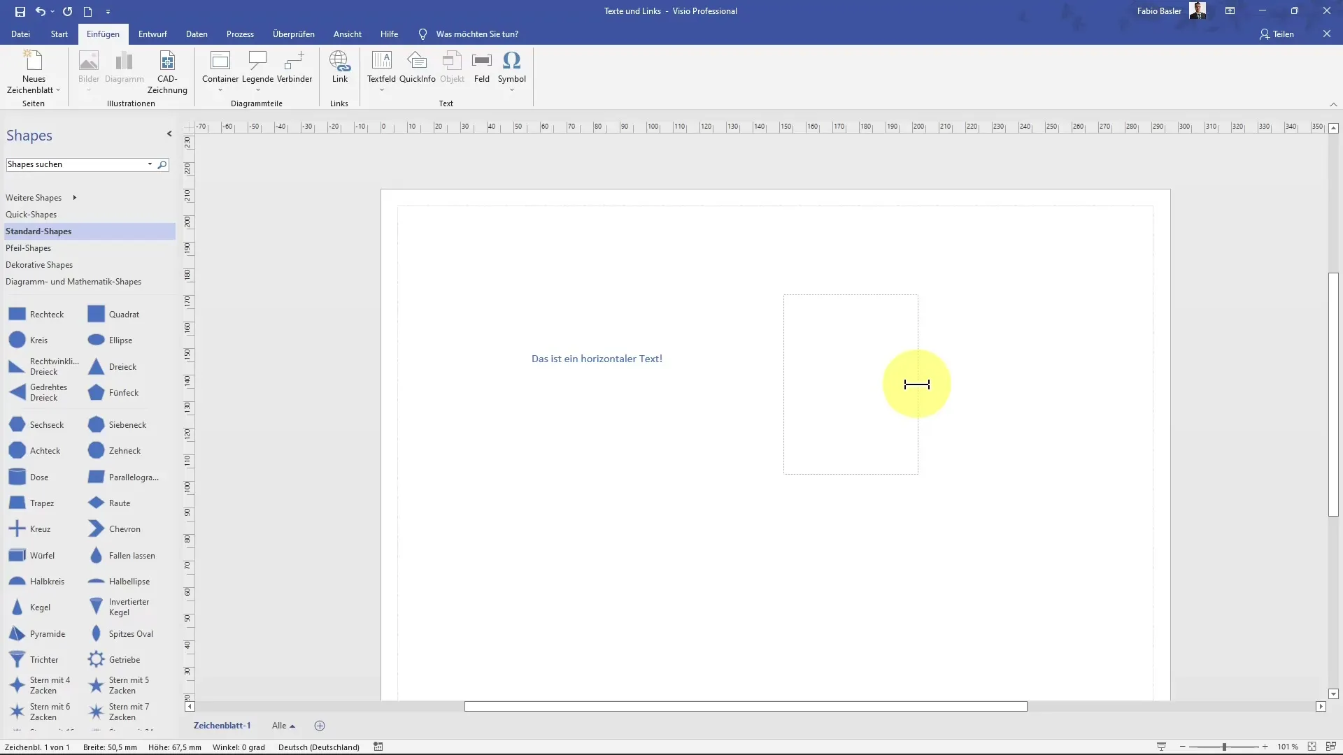 Inserire testo e collegamenti in MS Visio è semplice