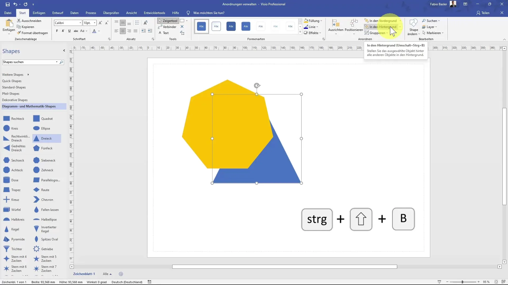 Disposizione di forme in MS Visio - Una guida alla gestione
