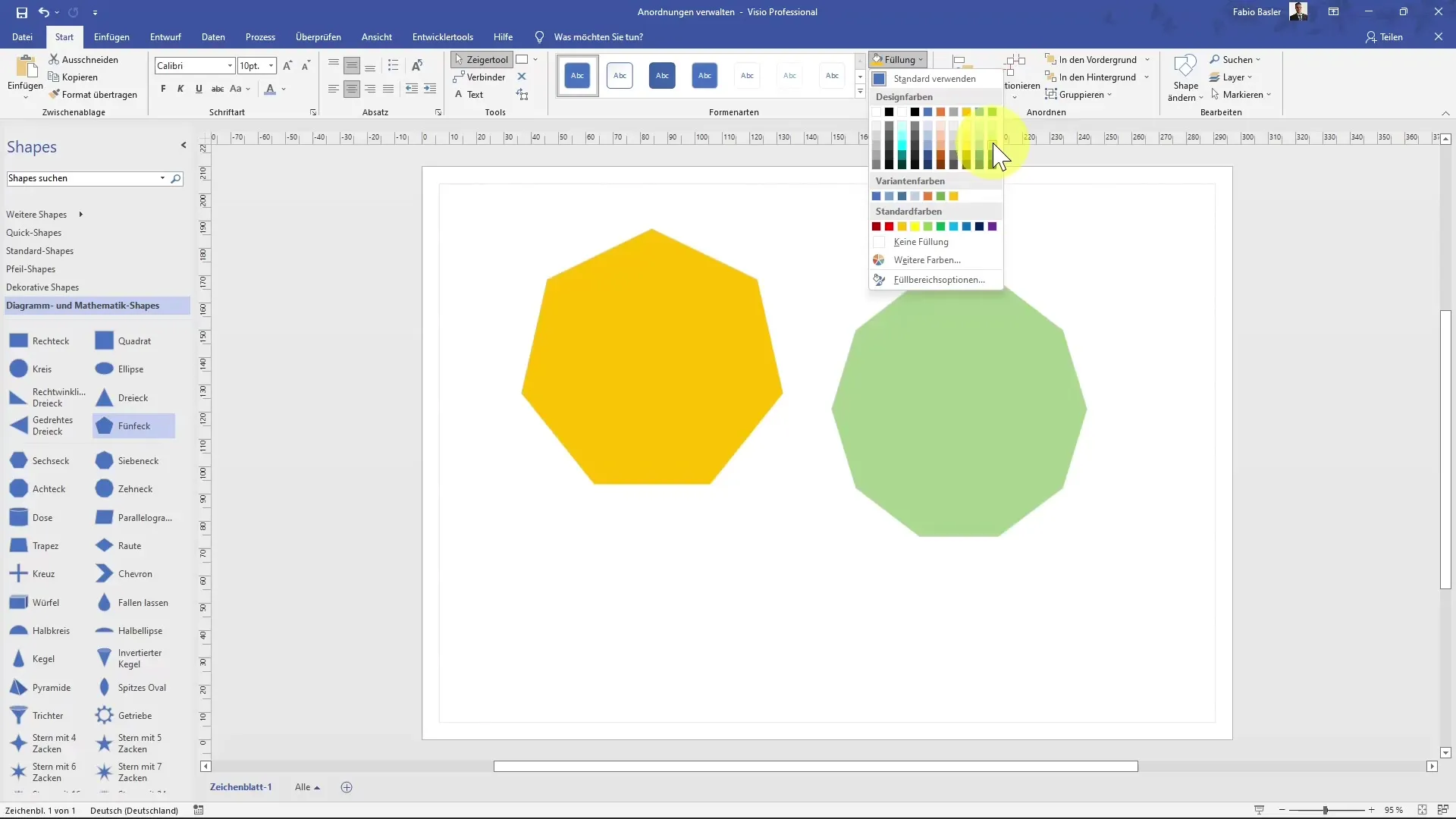 Disposizione di forme in MS Visio - Una guida alla gestione