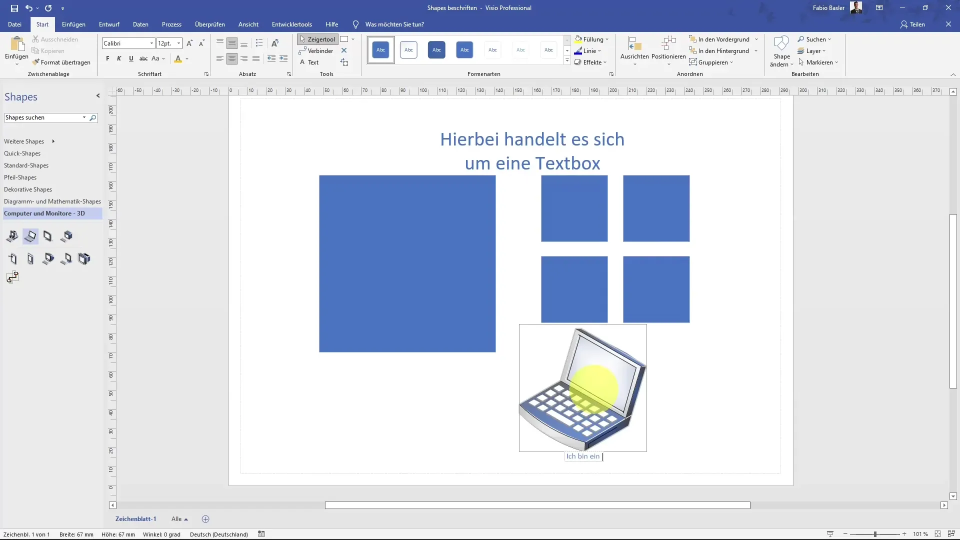 Gestire le etichette in MS Visio - in modo efficiente e semplice