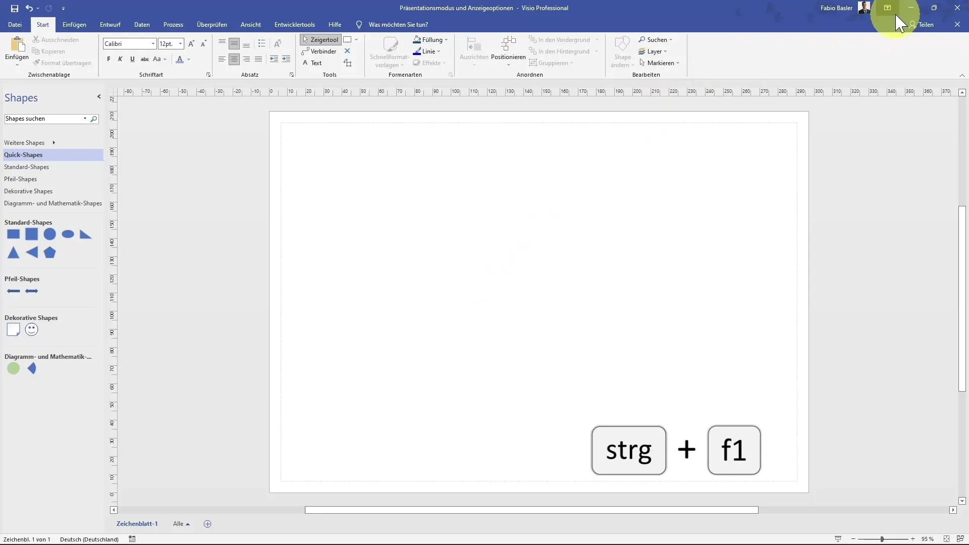 Presentazione in MS Visio: padroneggiare modalità e opzioni di visualizzazione