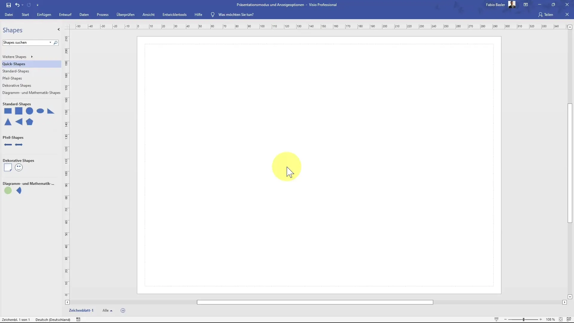 Presentazione in MS Visio: padroneggiare la modalità e le opzioni di visualizzazione