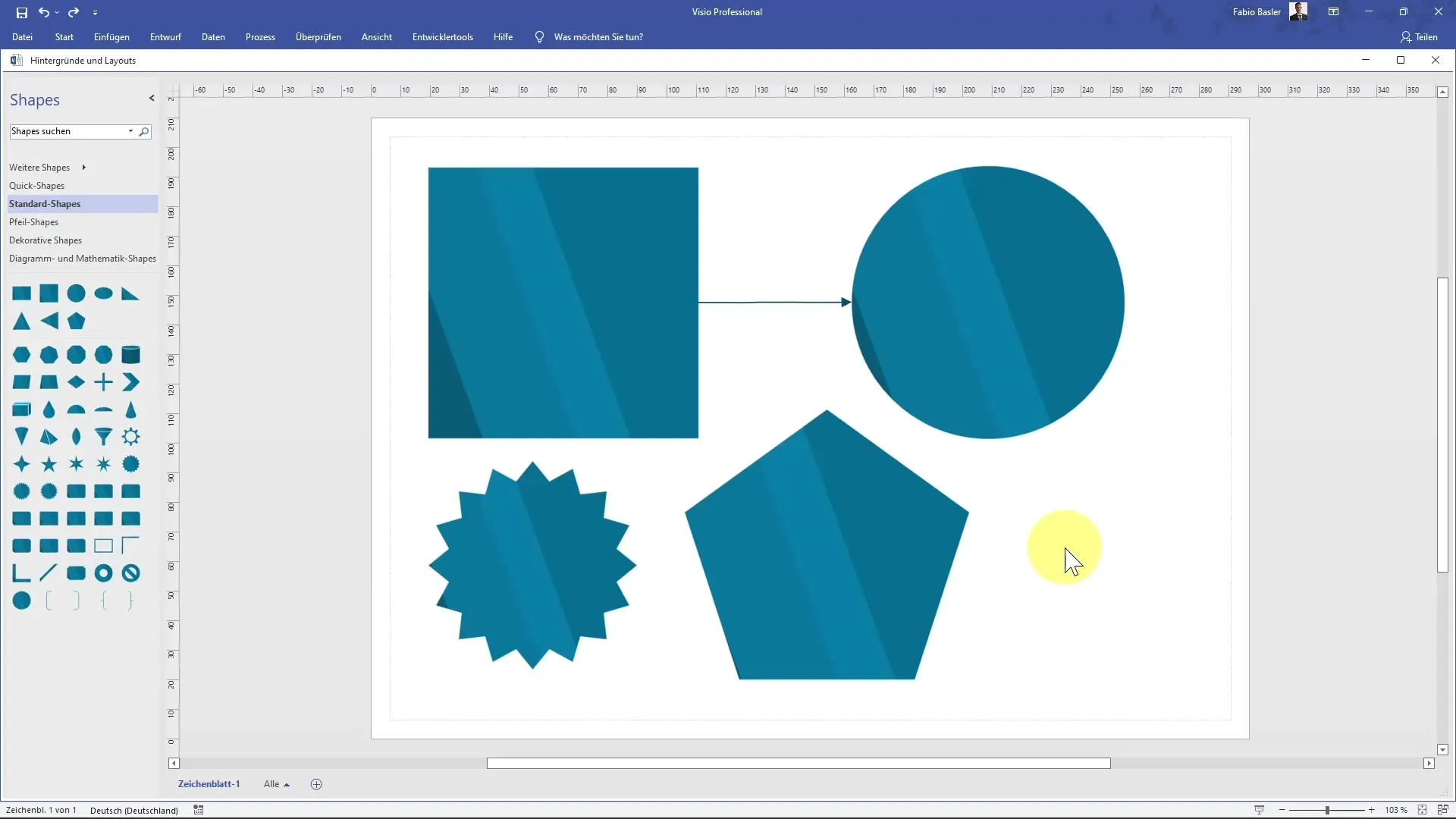 Istruzioni per l'adattamento efficace degli sfondi in MS Visio