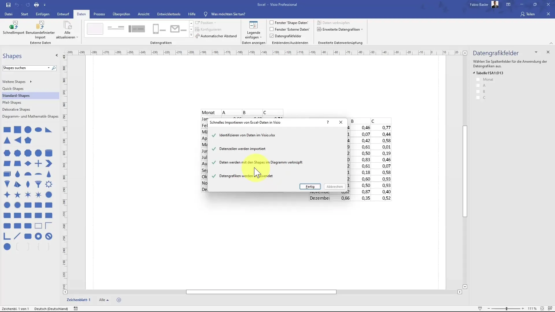 Così colleghi MS Visio a Excel per ottenere migliori diagrammi