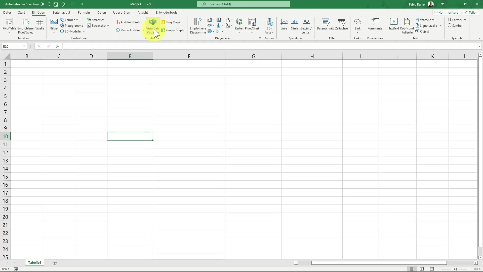 Creare diagrammi professionali con Visio Data Visualizer in Excel