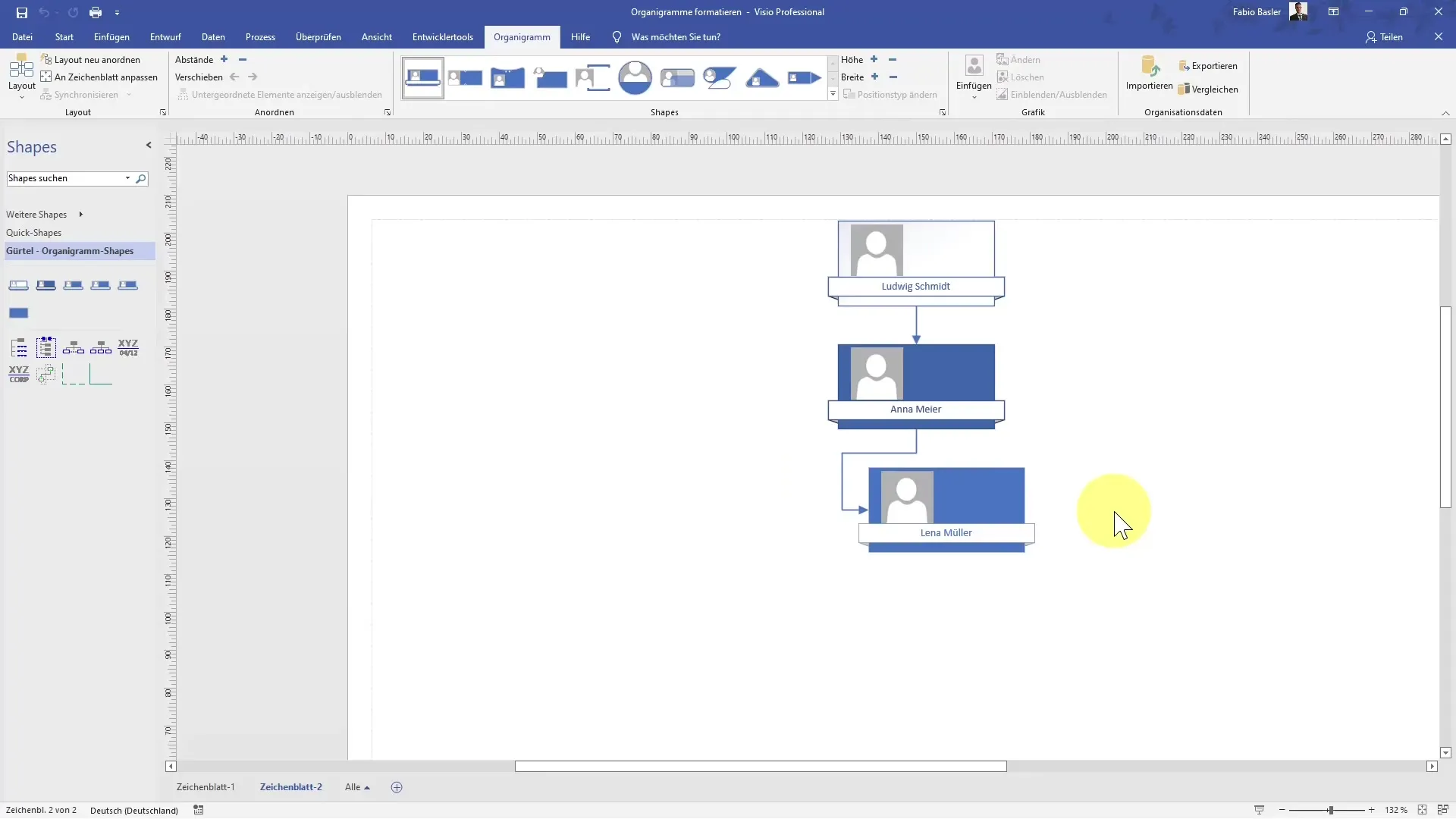 Creare un organigramma efficiente in Visio tramite importazione ed esportazione di dati