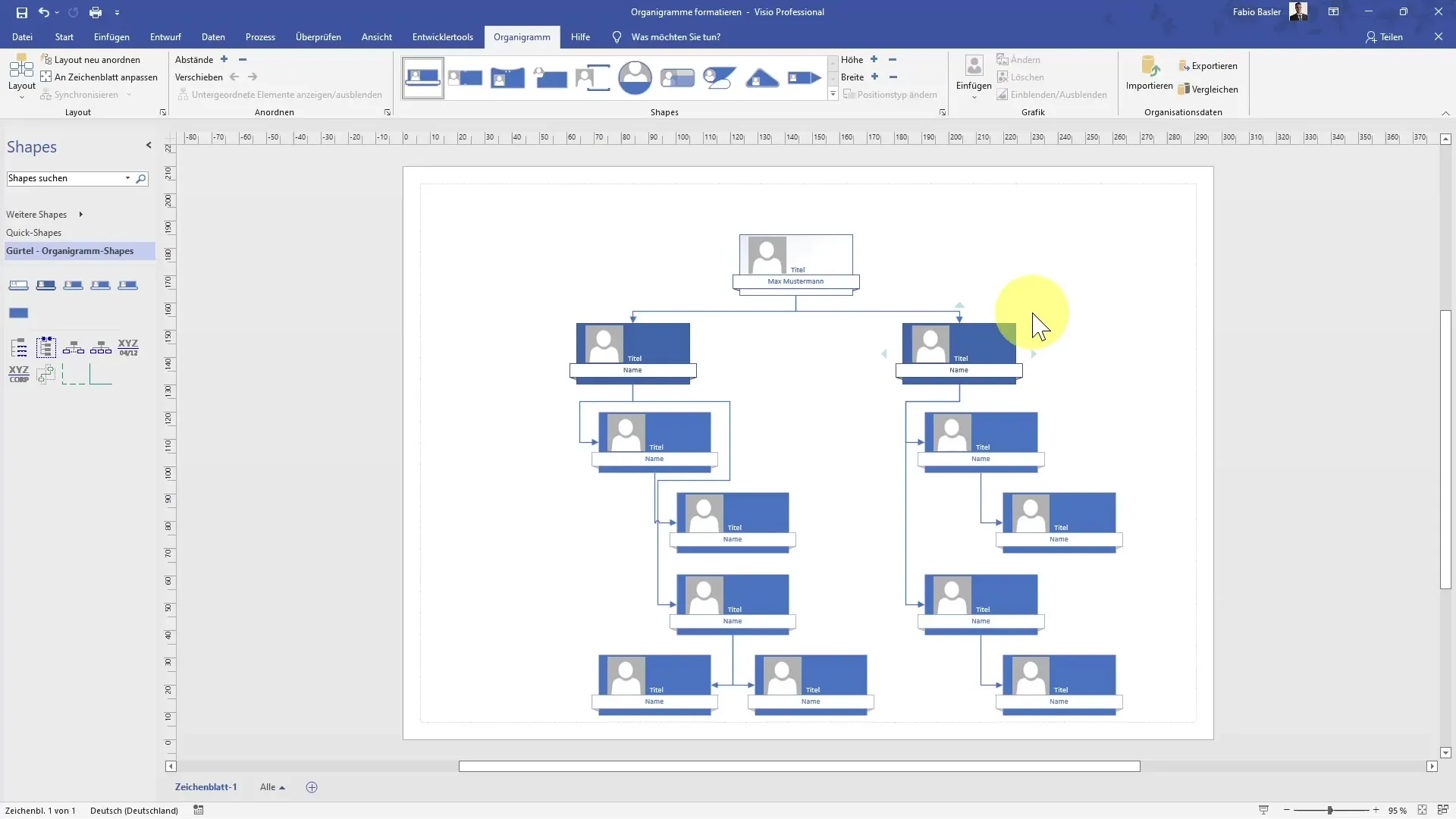Creare organigrammi efficientemente in Visio tramite l'importazione e l'esportazione di dati