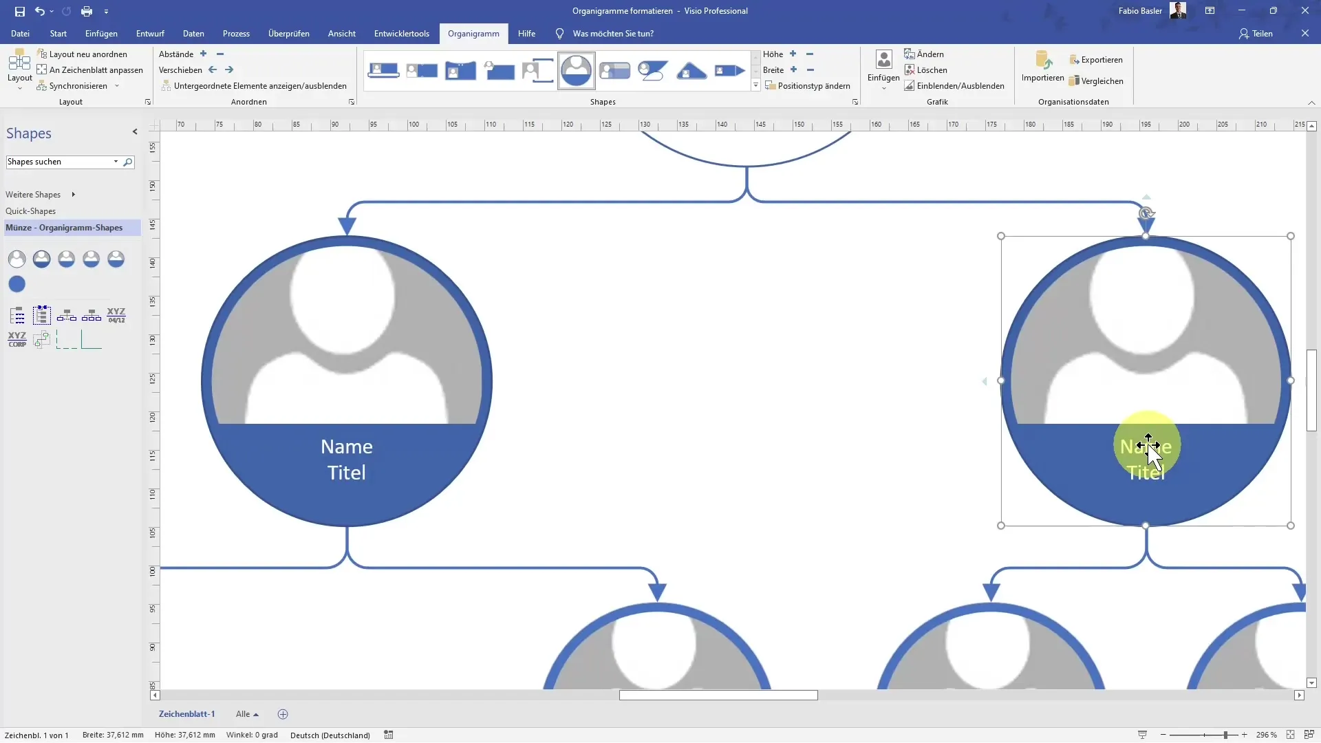 Creare un organigramma efficacemente in Visio tramite l'importazione e l'esportazione di dati