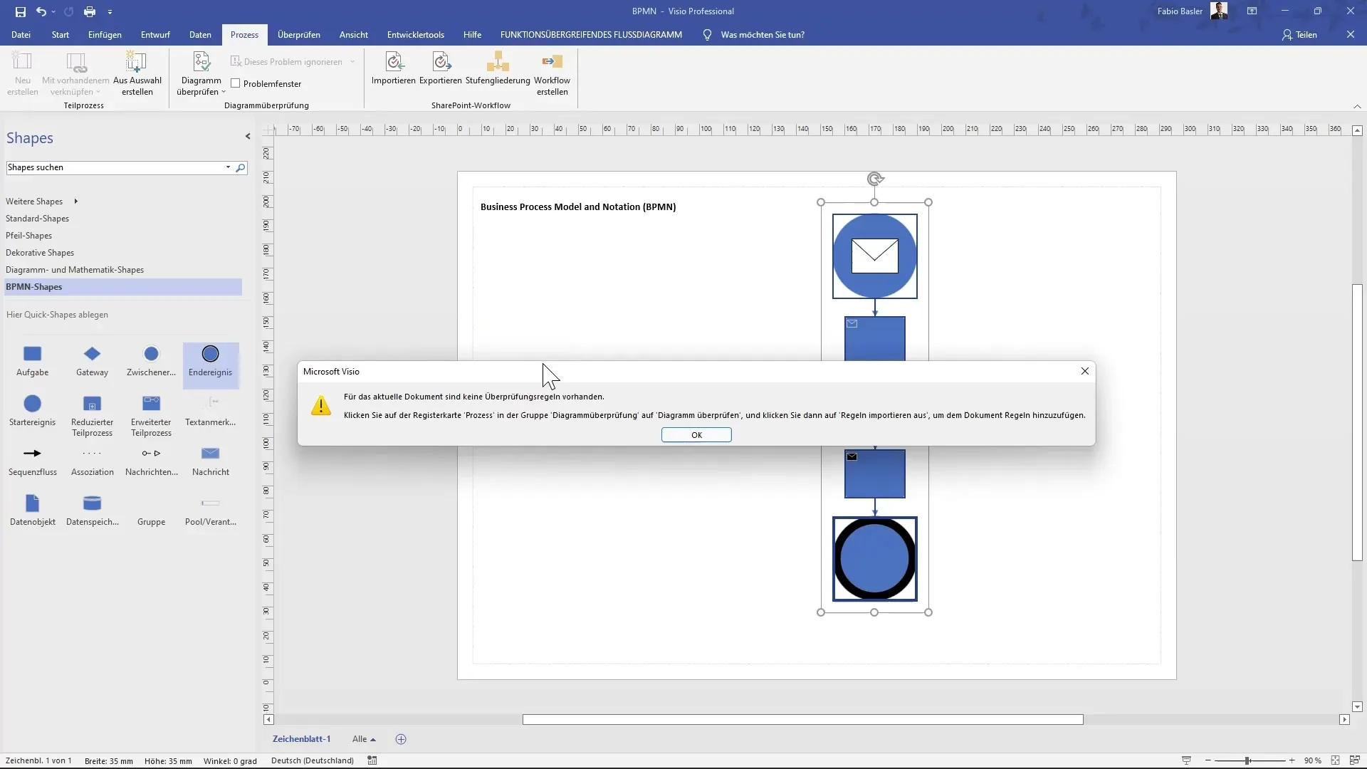 Creare facilmente diagrammi BPMN in MS Visio