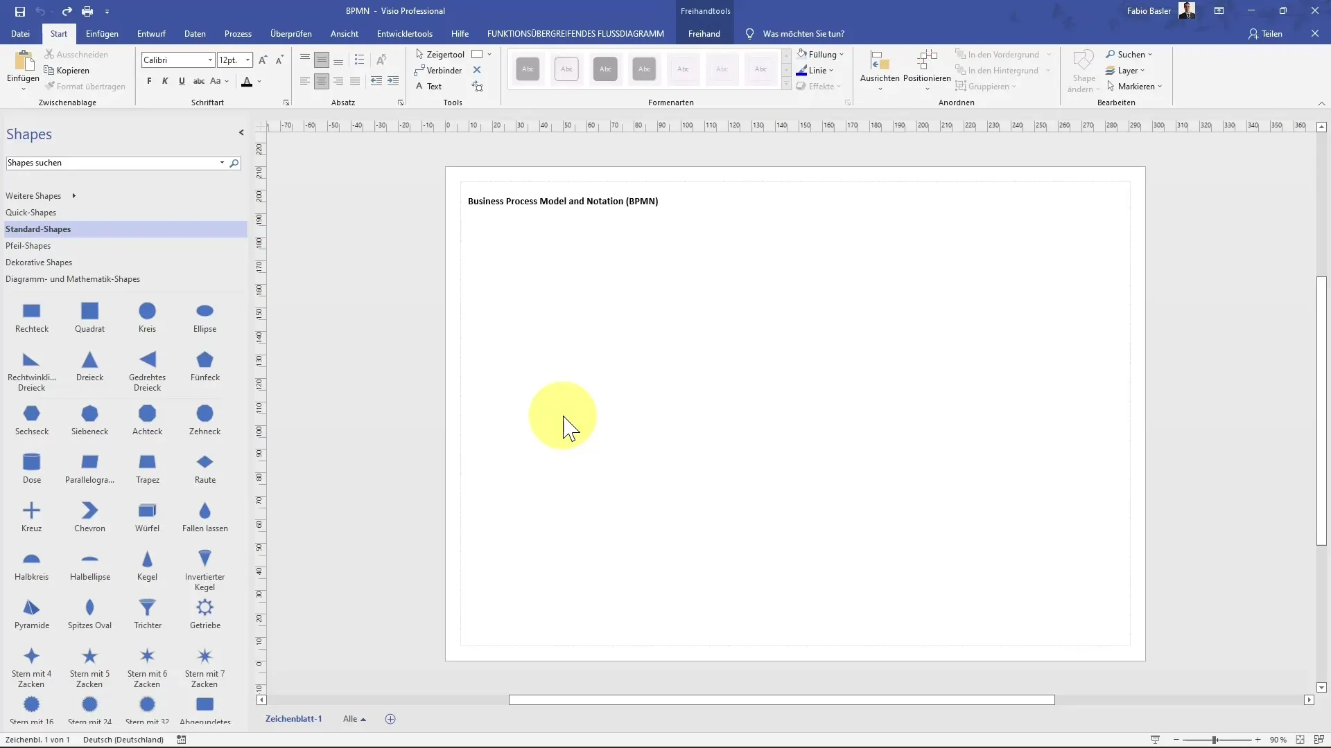 Creare facilmente diagrammi BPMN in MS Visio