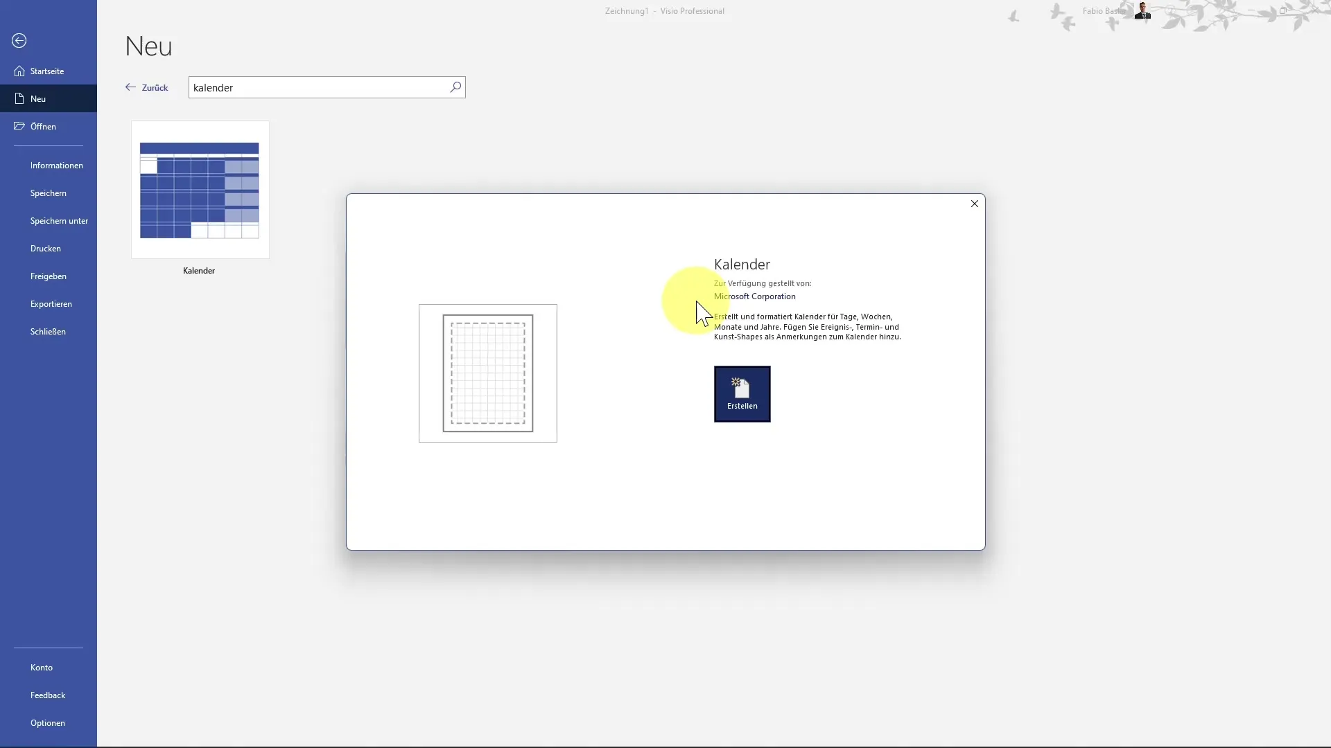 Creare diagrammi di calendario efficaci in MS Visio