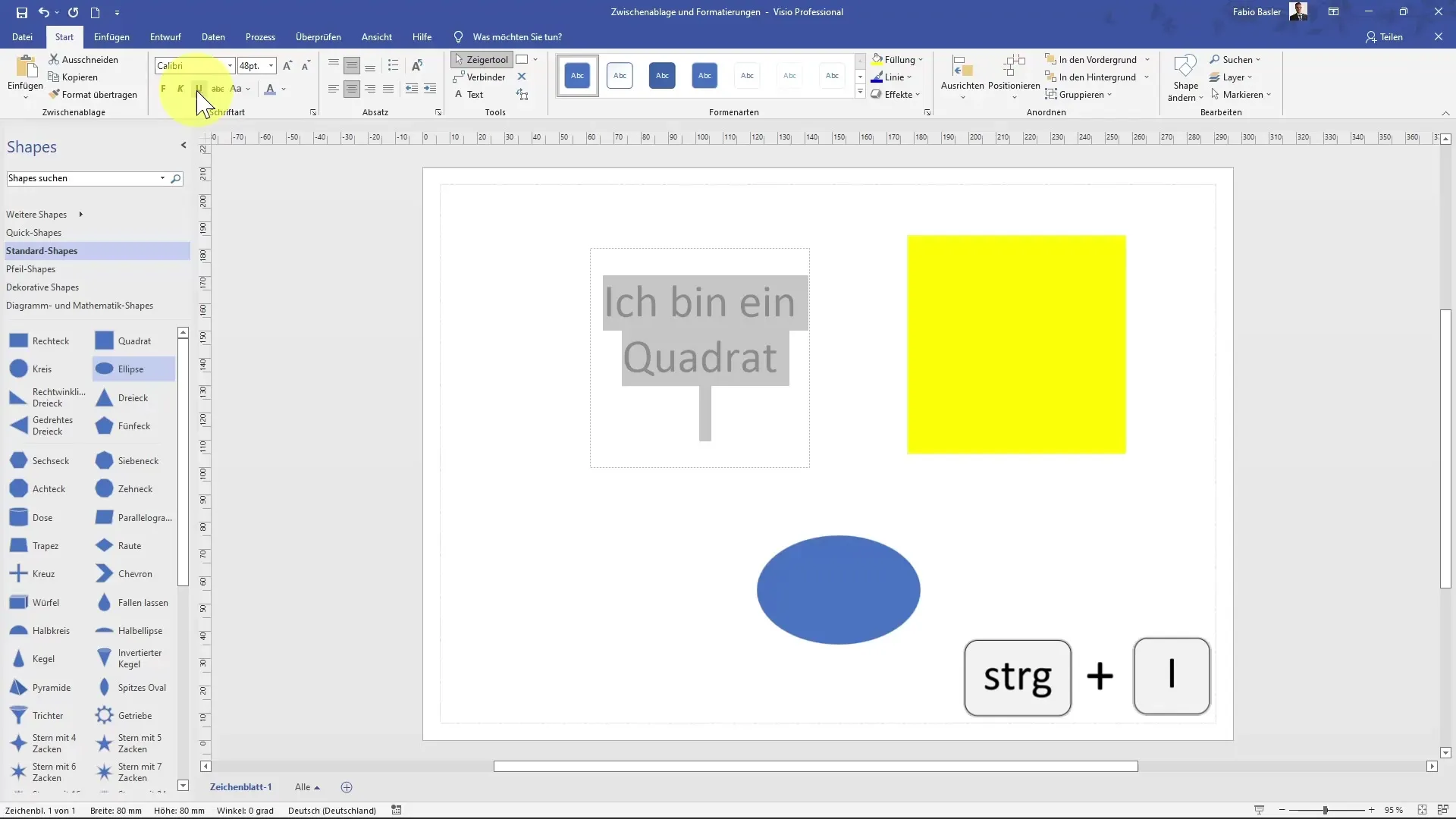 Utilizzare abilmente il ritaglio e la formattazione in MS Visio