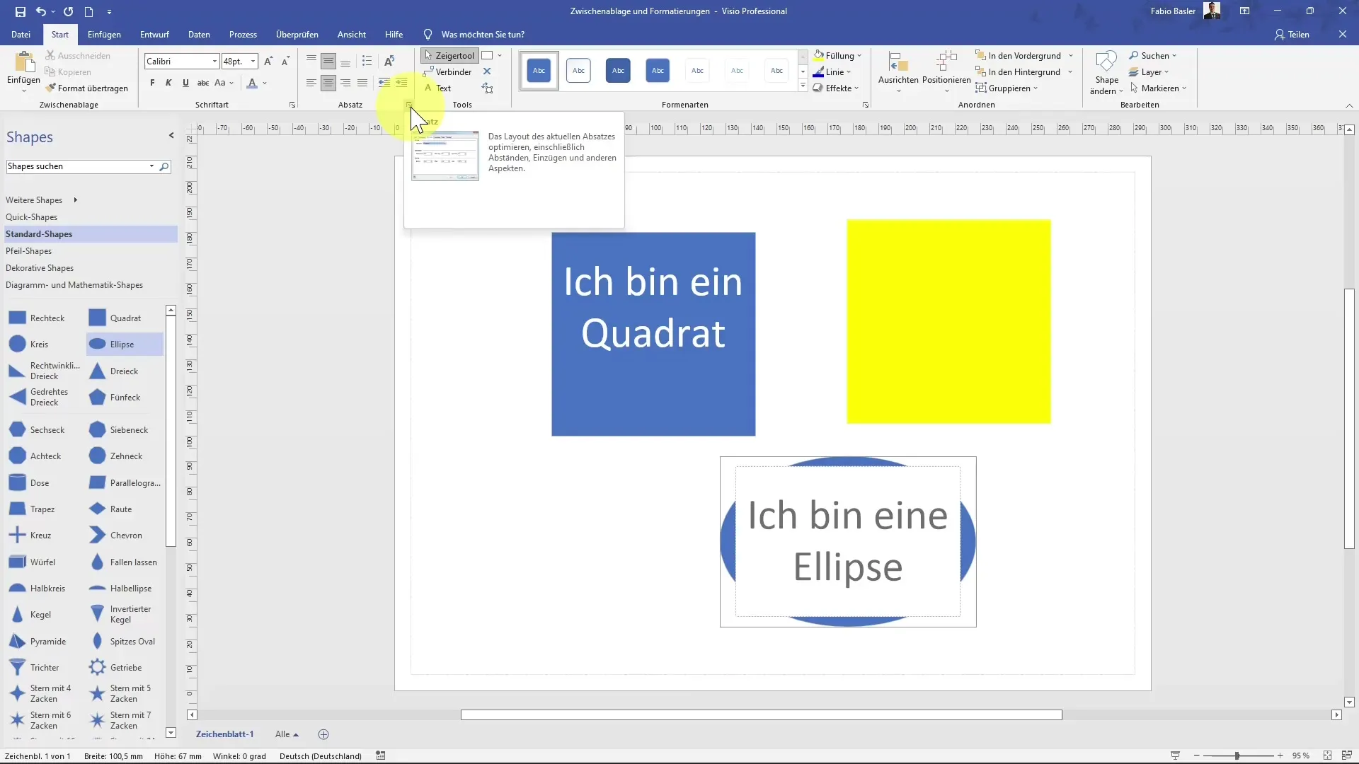 Utilizzare magistralmente gli appunti e le formattazioni in MS Visio