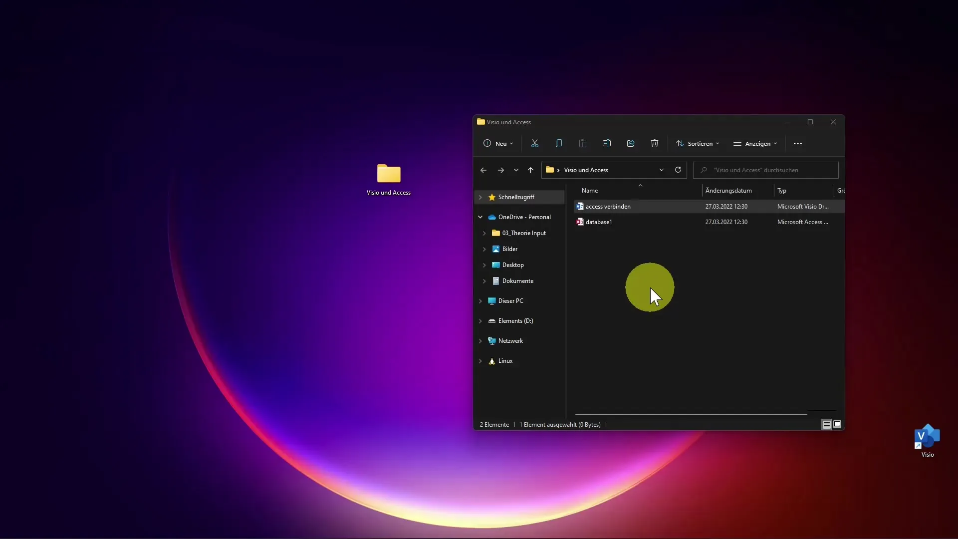 Collegare il database di Access a Microsoft Visio