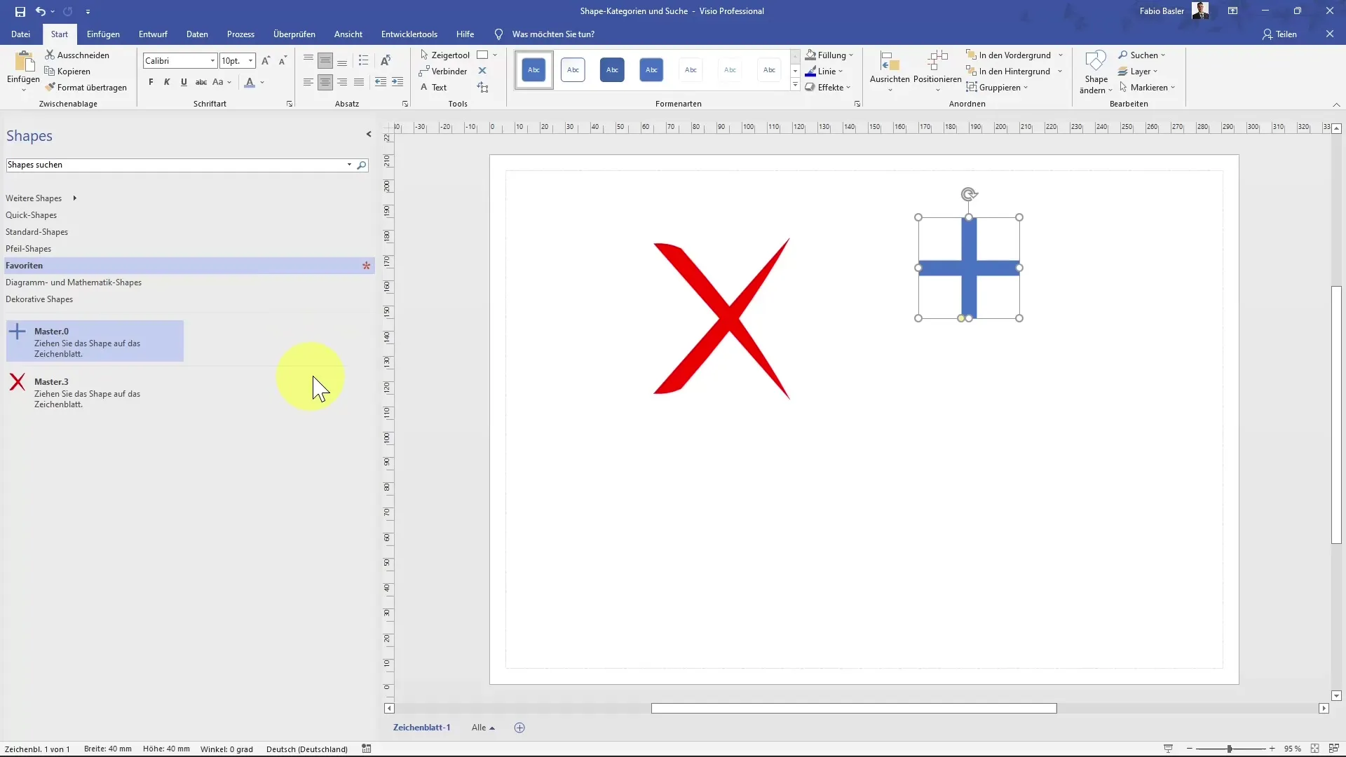 Kategori Bentuk dan Pencarian di MS Visio