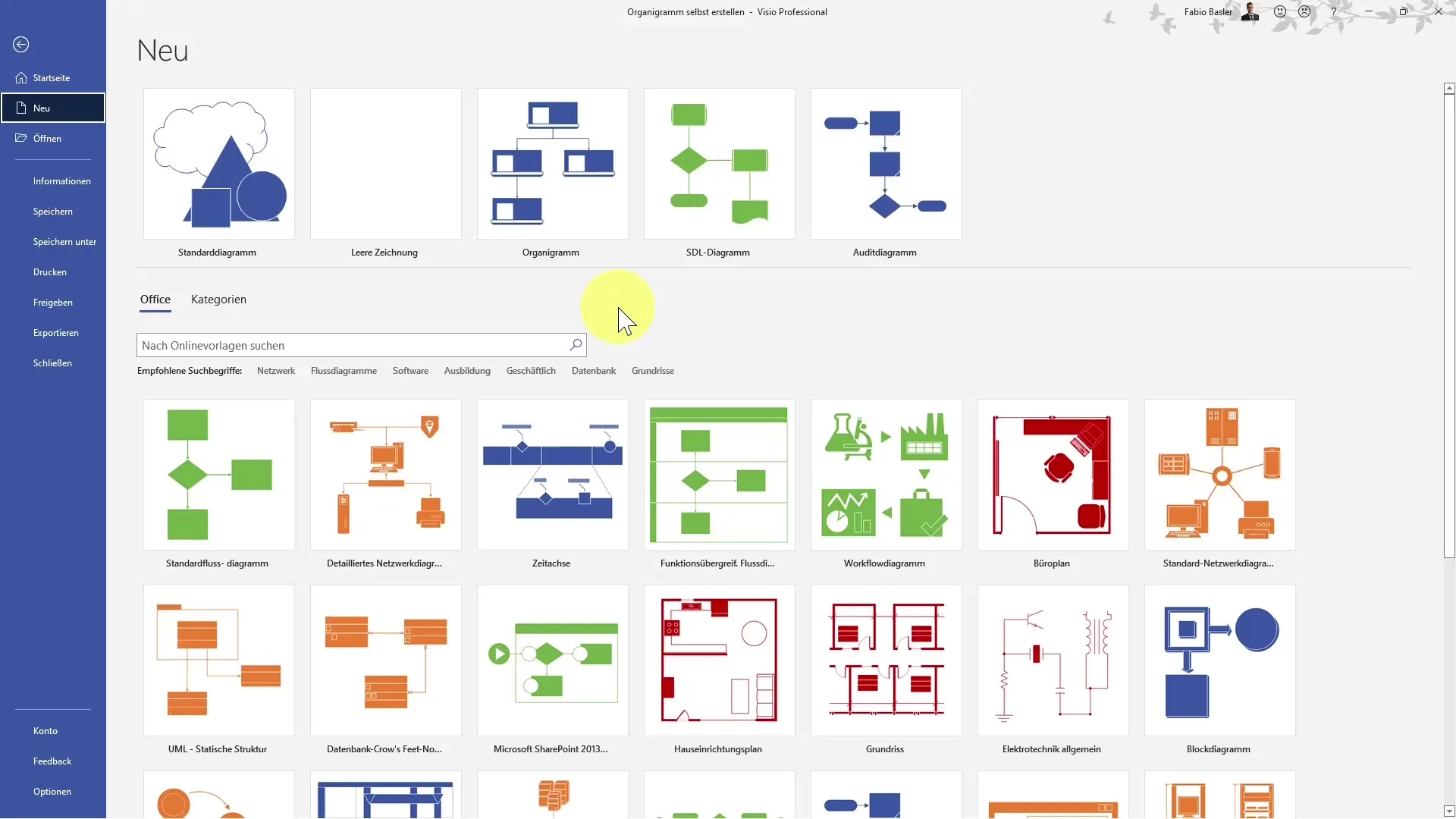 Creare un organigramma completamente personalizzato in MS Visio