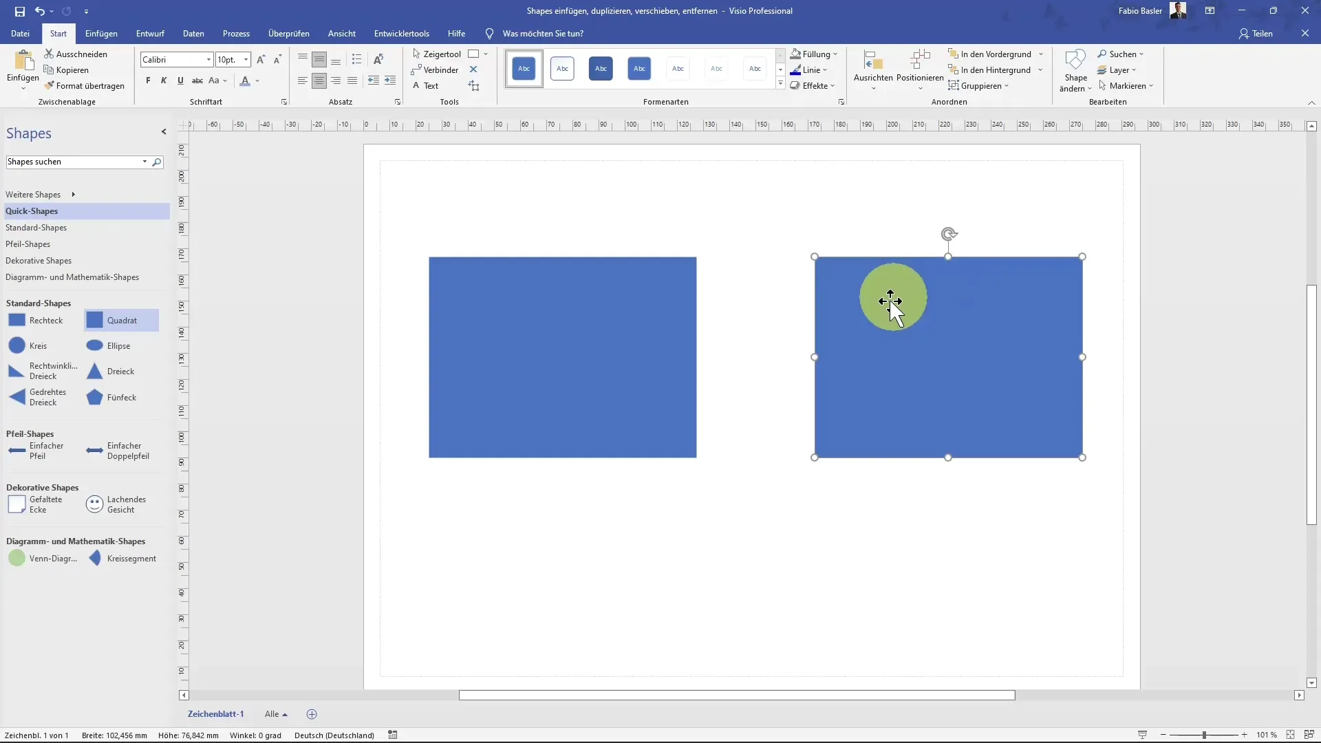 Gestire forme in modo efficiente in MS Visio