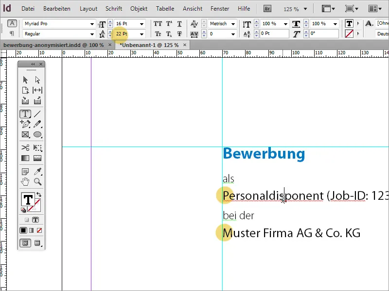 Membuat desain aplikasi pekerjaan profesional: gaya minimalis