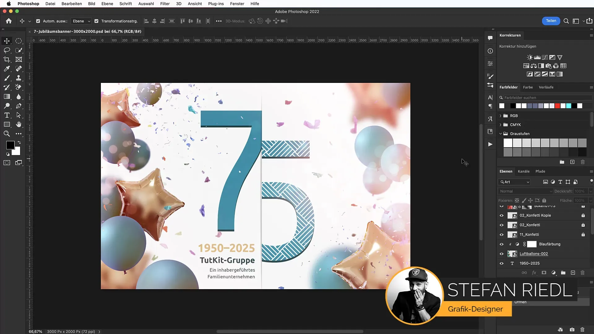 Creare un banner per il giubileo in Photoshop - Passo dopo passo