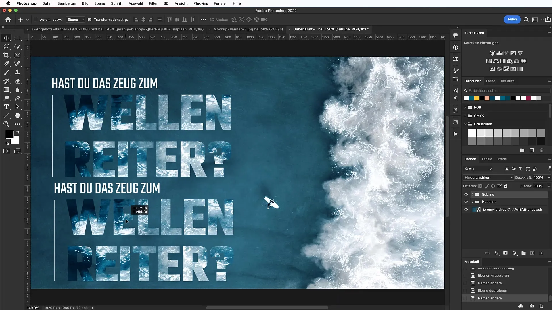 Crear un banner en Photoshop: paso a paso