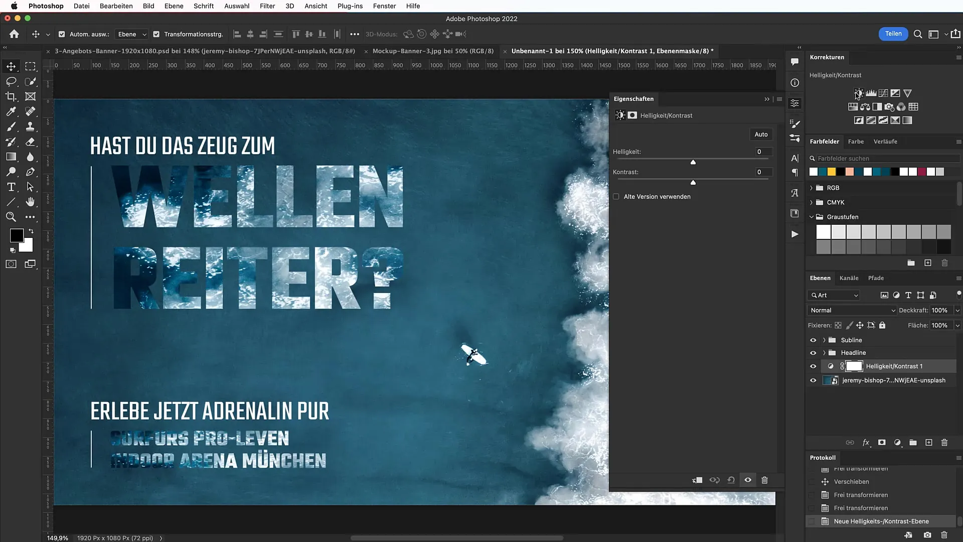 Crear un banner en Photoshop: Paso a paso