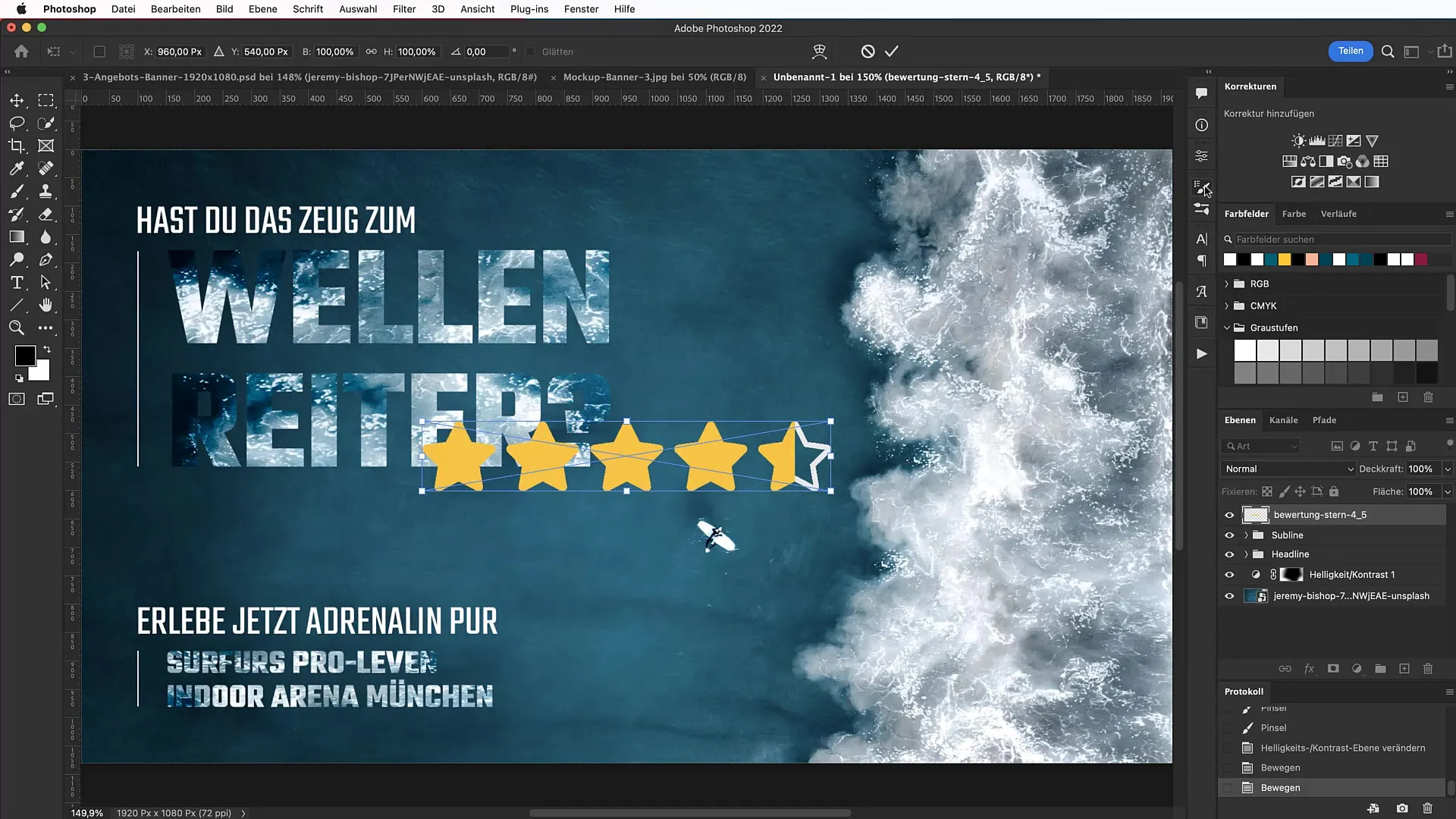 Crear un banner en Photoshop: Paso a paso