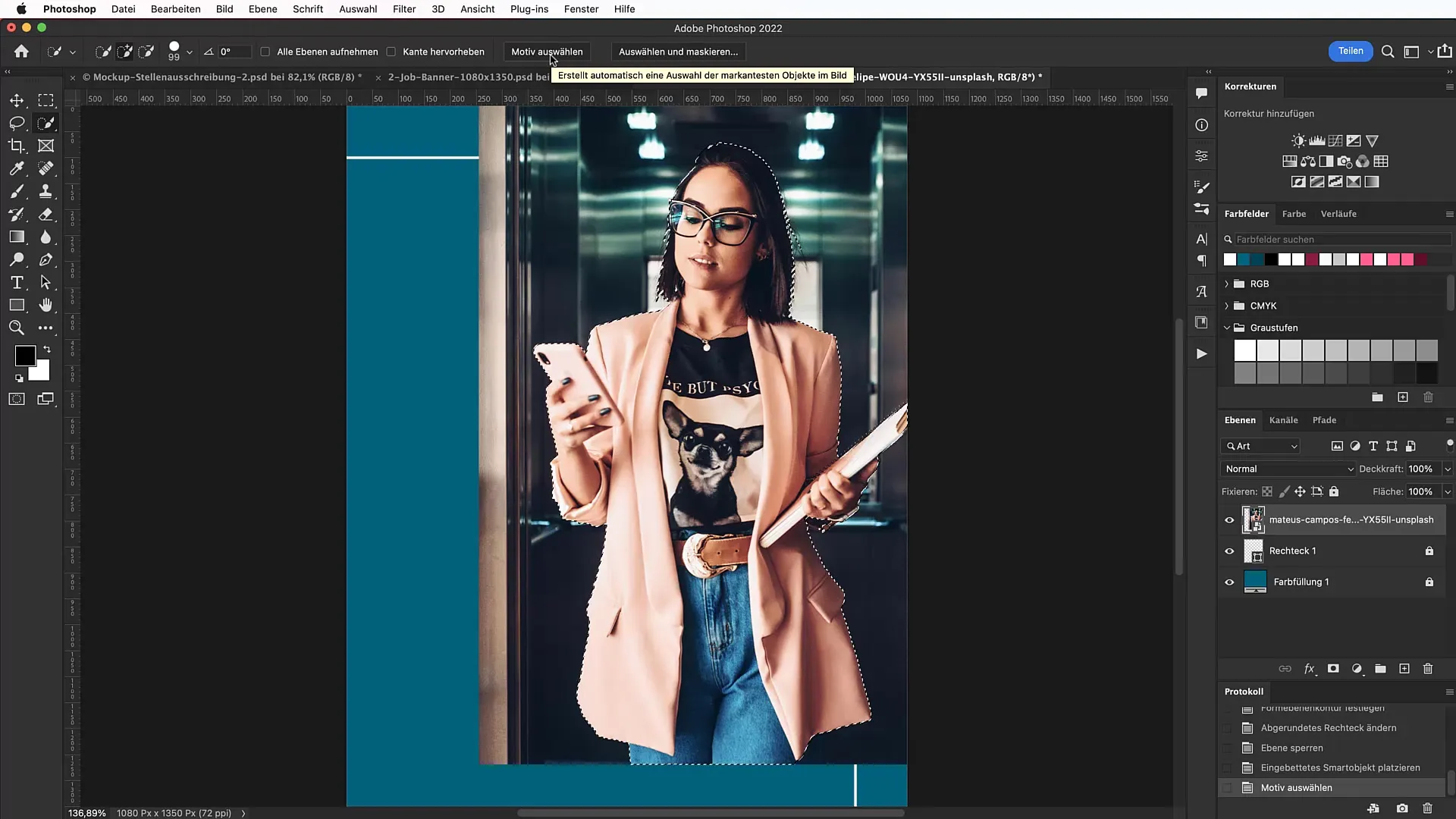 Diseñar un banner de trabajo atractivo para redes sociales