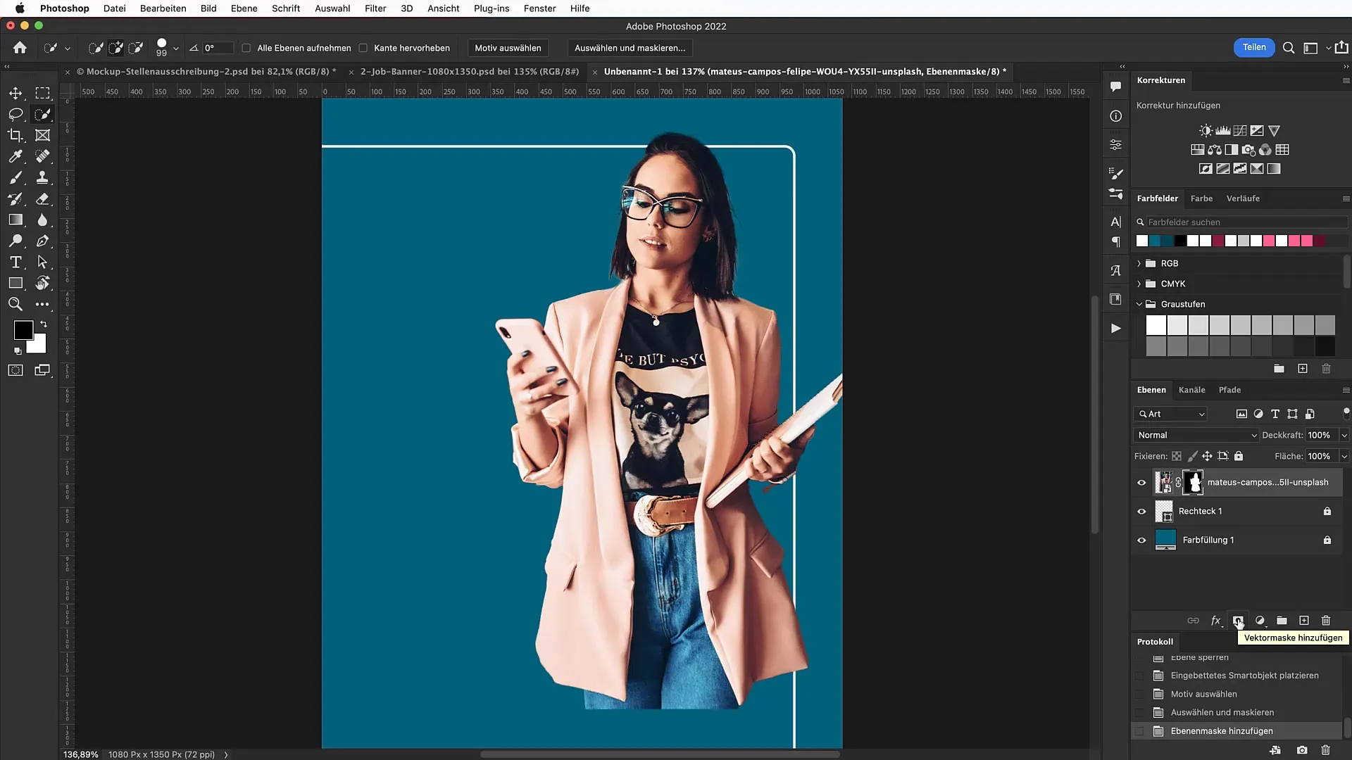 Diseñar un banner de trabajo atractivo para redes sociales