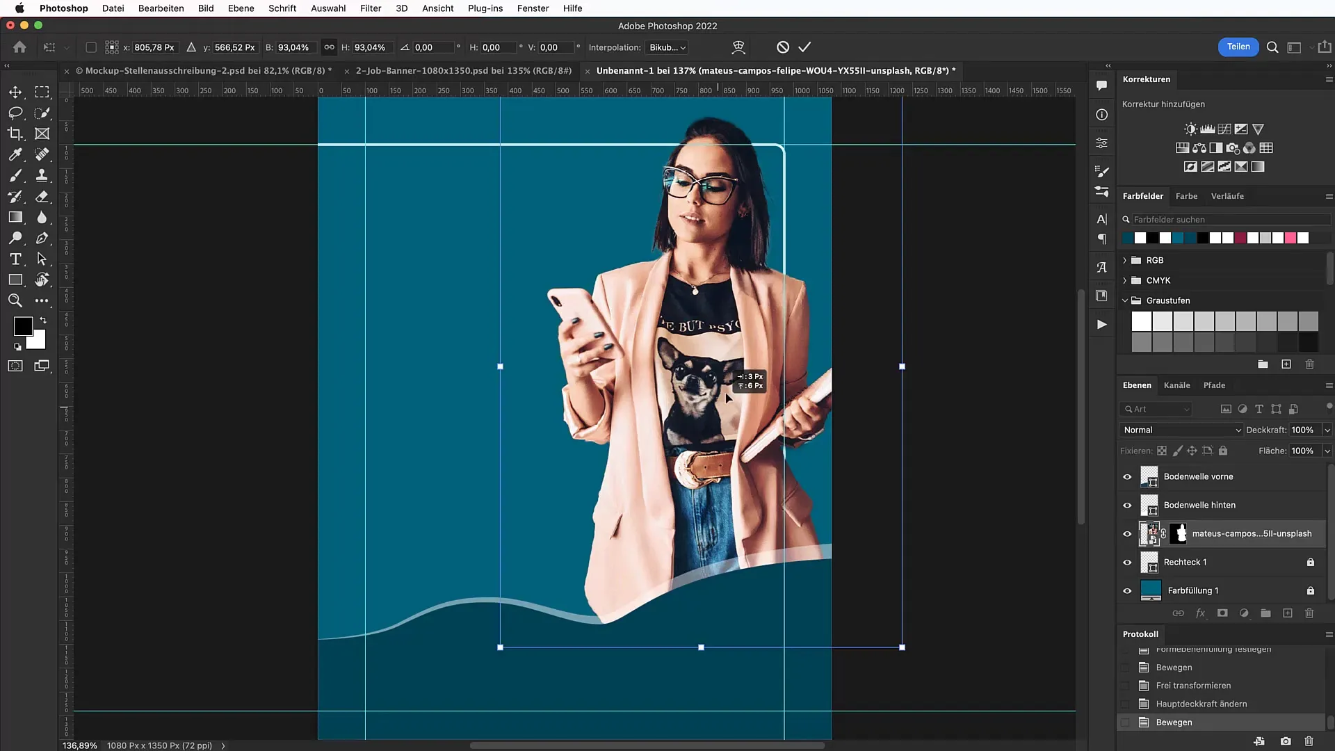 Crear un banner de empleo atractivo para redes sociales