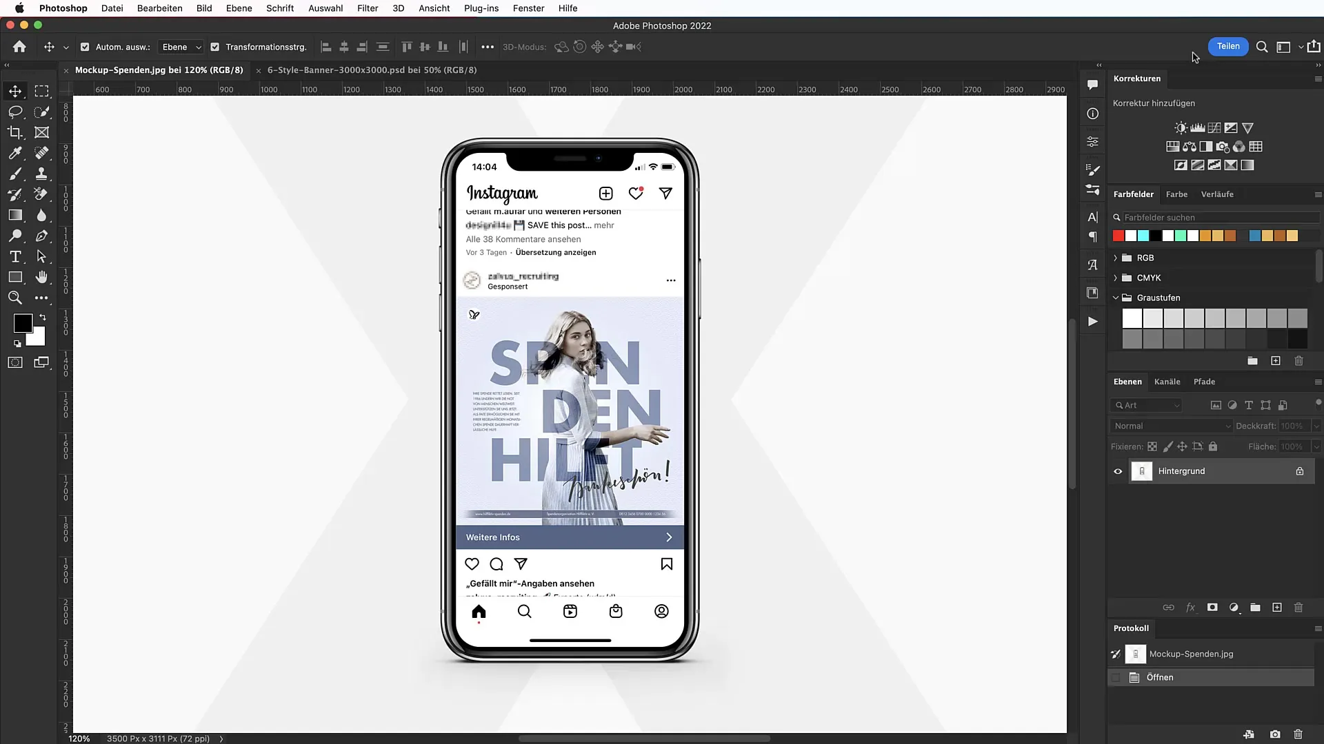 Navrhnutie typografického banneru v programe Photoshop