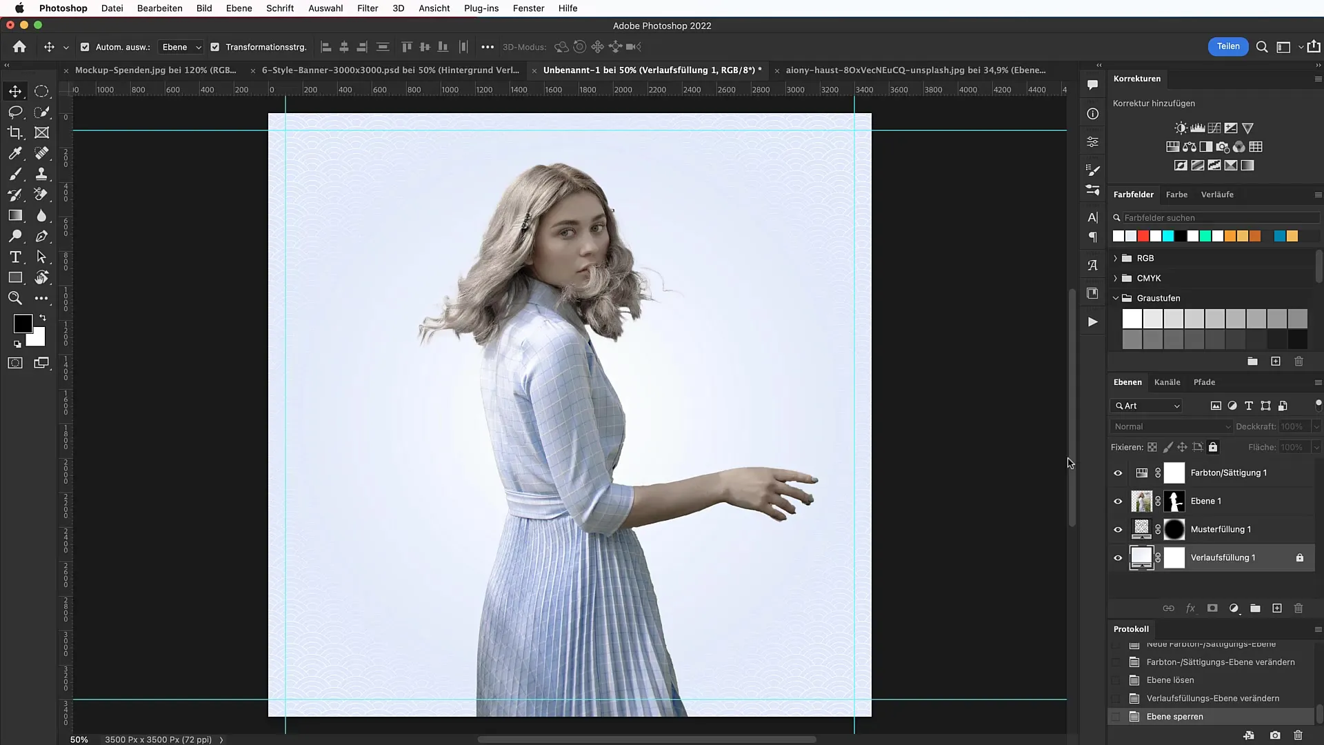 Návrh typografického banneru v programe Photoshop