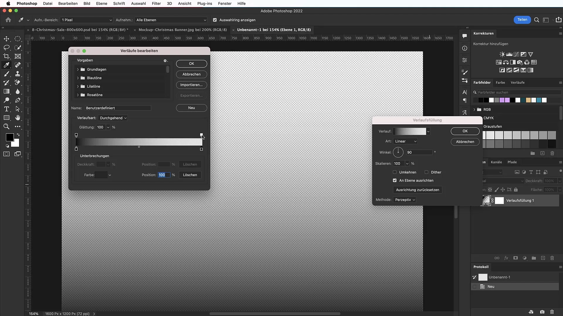 Banner de Crăciun în Photoshop: Crearea unui design festiv