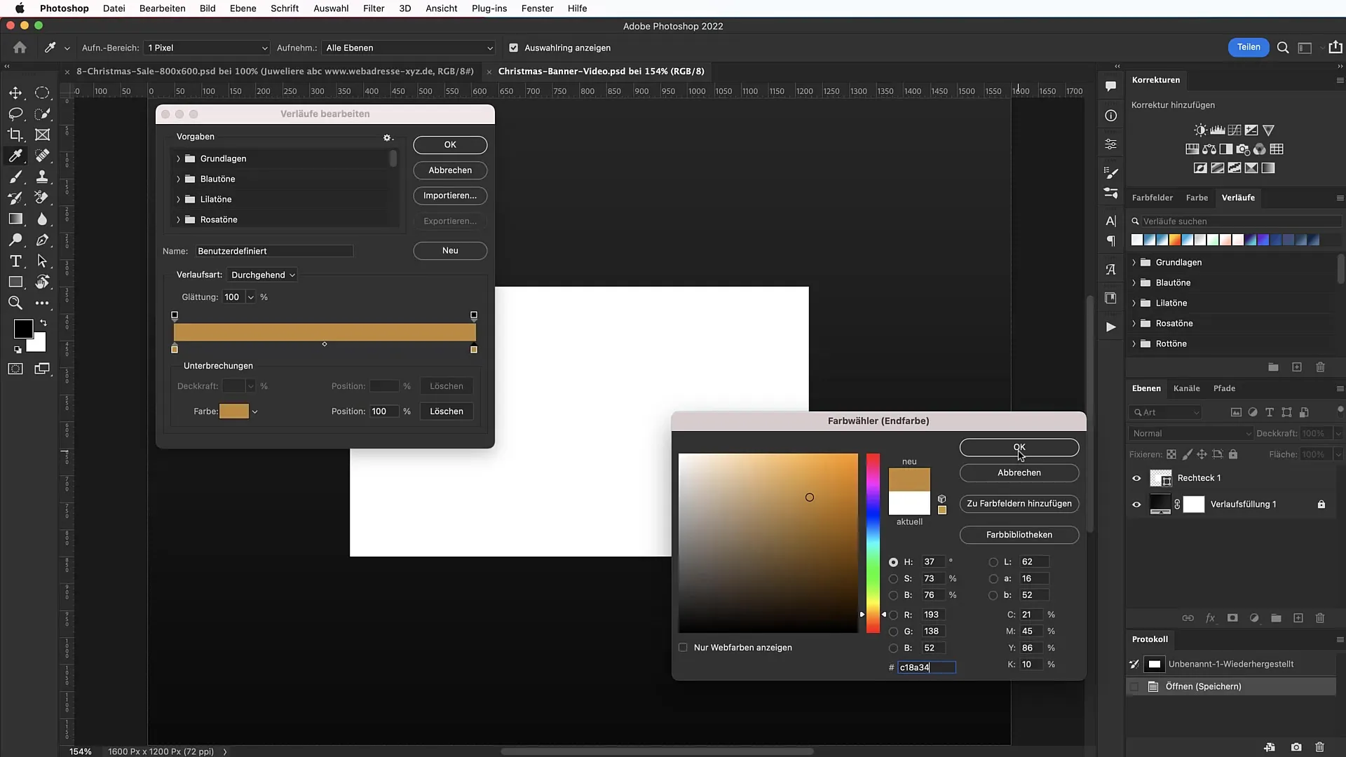 Bannere de Crăciun în Photoshop: Crearea unui design festiv