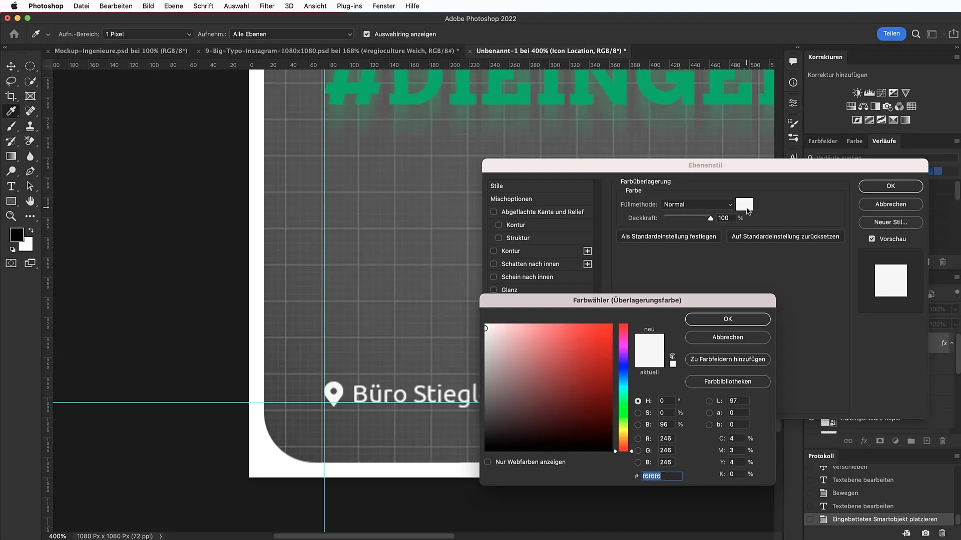 Typography in focus: Guide for your advertising banner in Photoshop