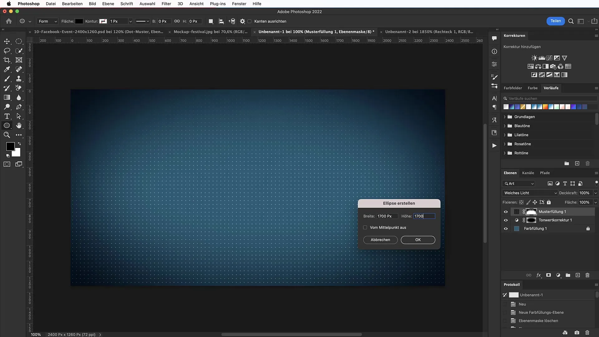 Announce festival events effectively with Photoshop banners