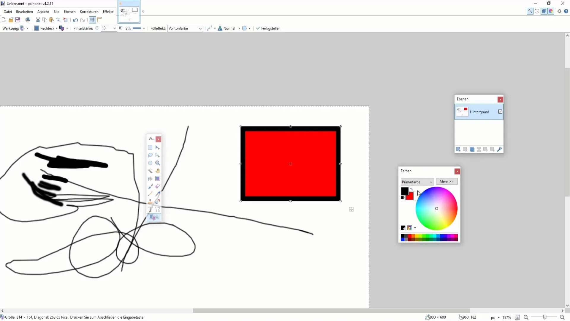 Effectief tekenen en ontwerpen in Paint.NET