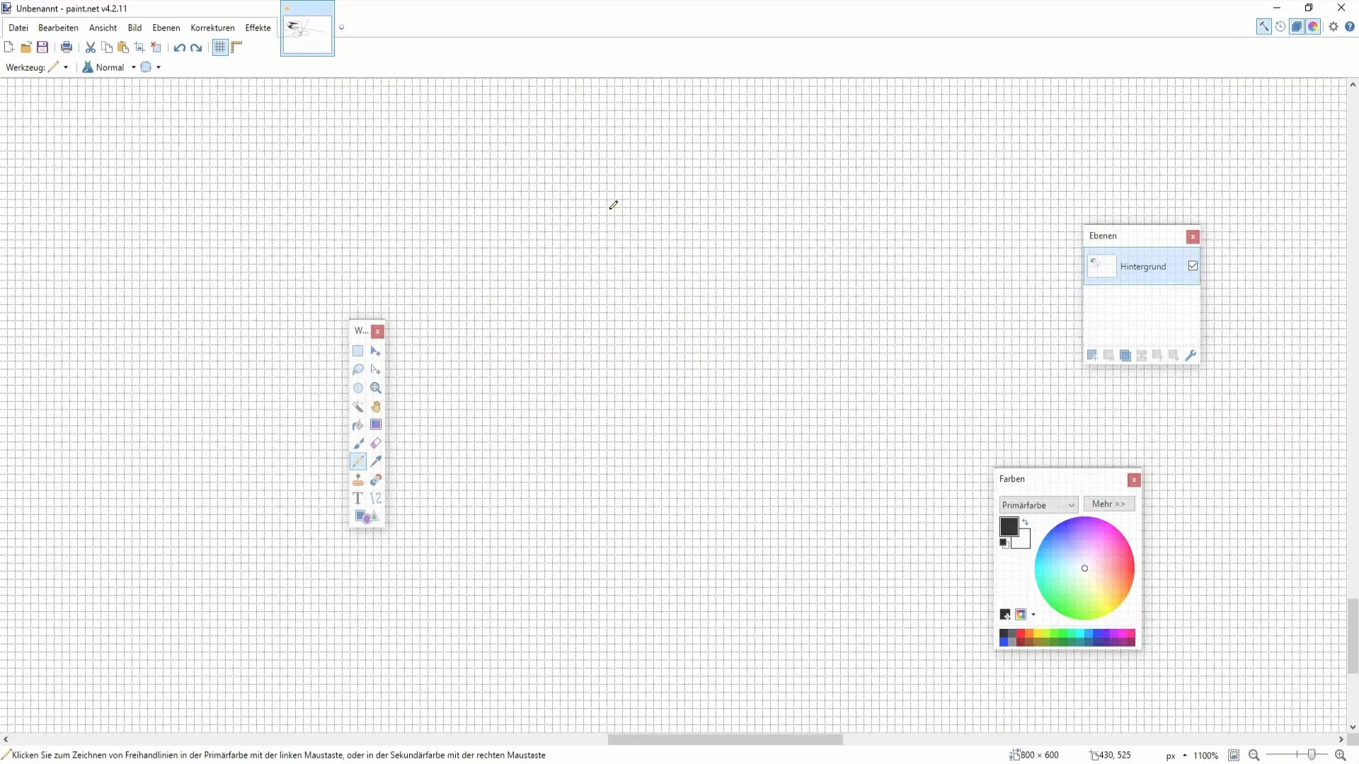 Effectief tekenen en vormgeven in Paint.NET