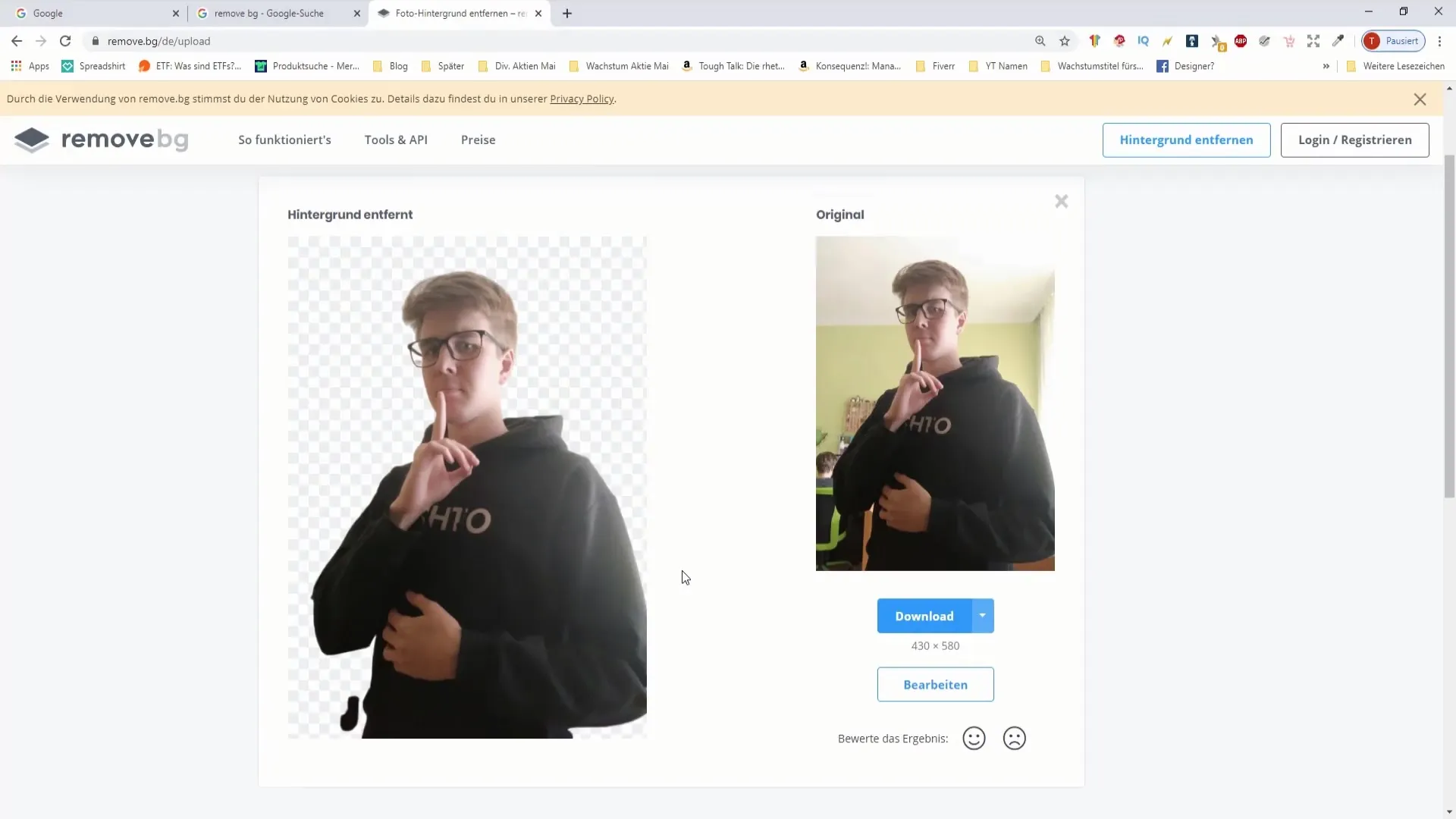 Memotong gambar dengan Paint.NET Panduan langkah demi langkah