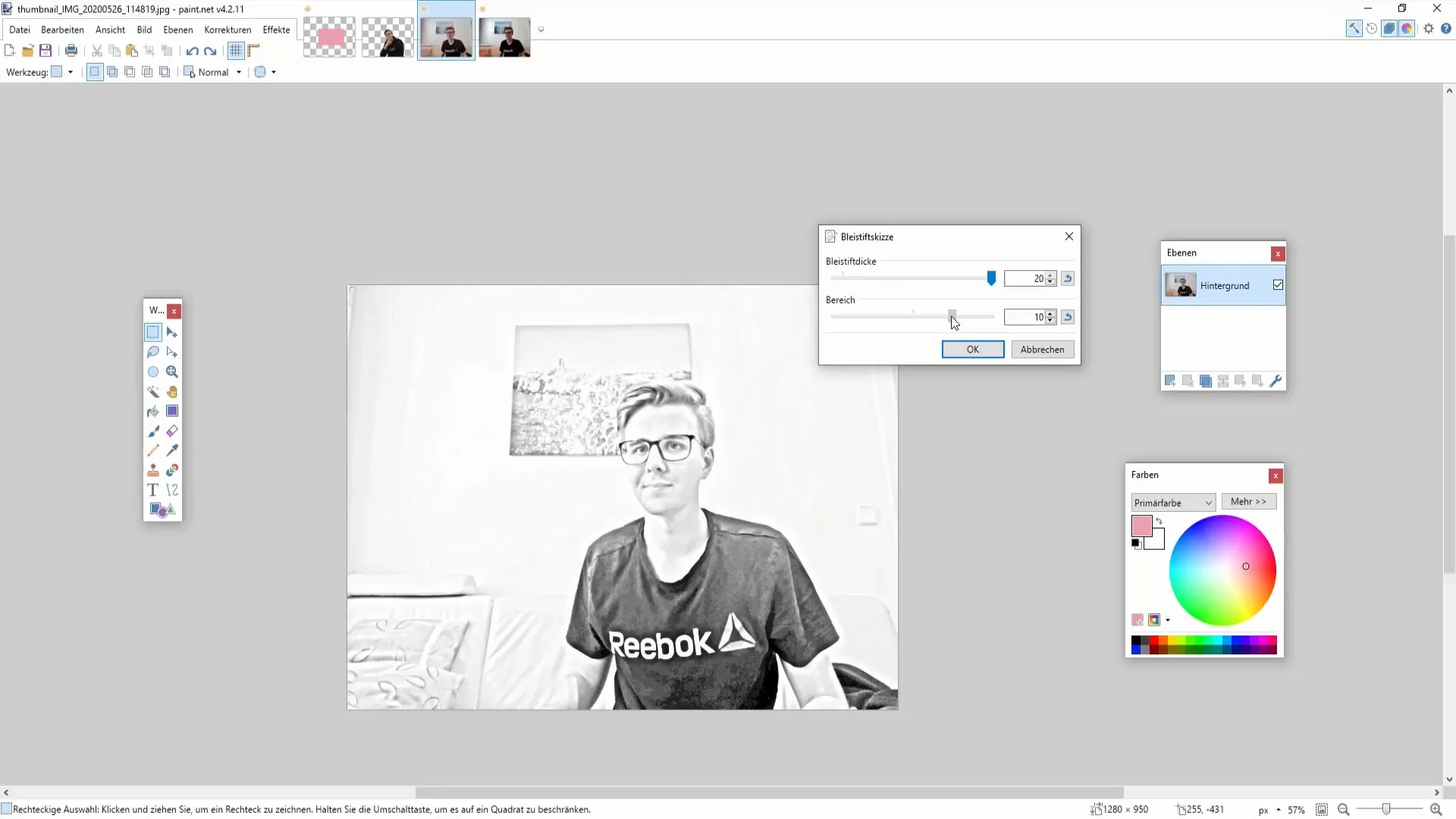 Effects in Paint.NET - Better photo editing