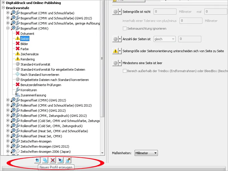 Preflight-Profile in Acrobat - Überblick