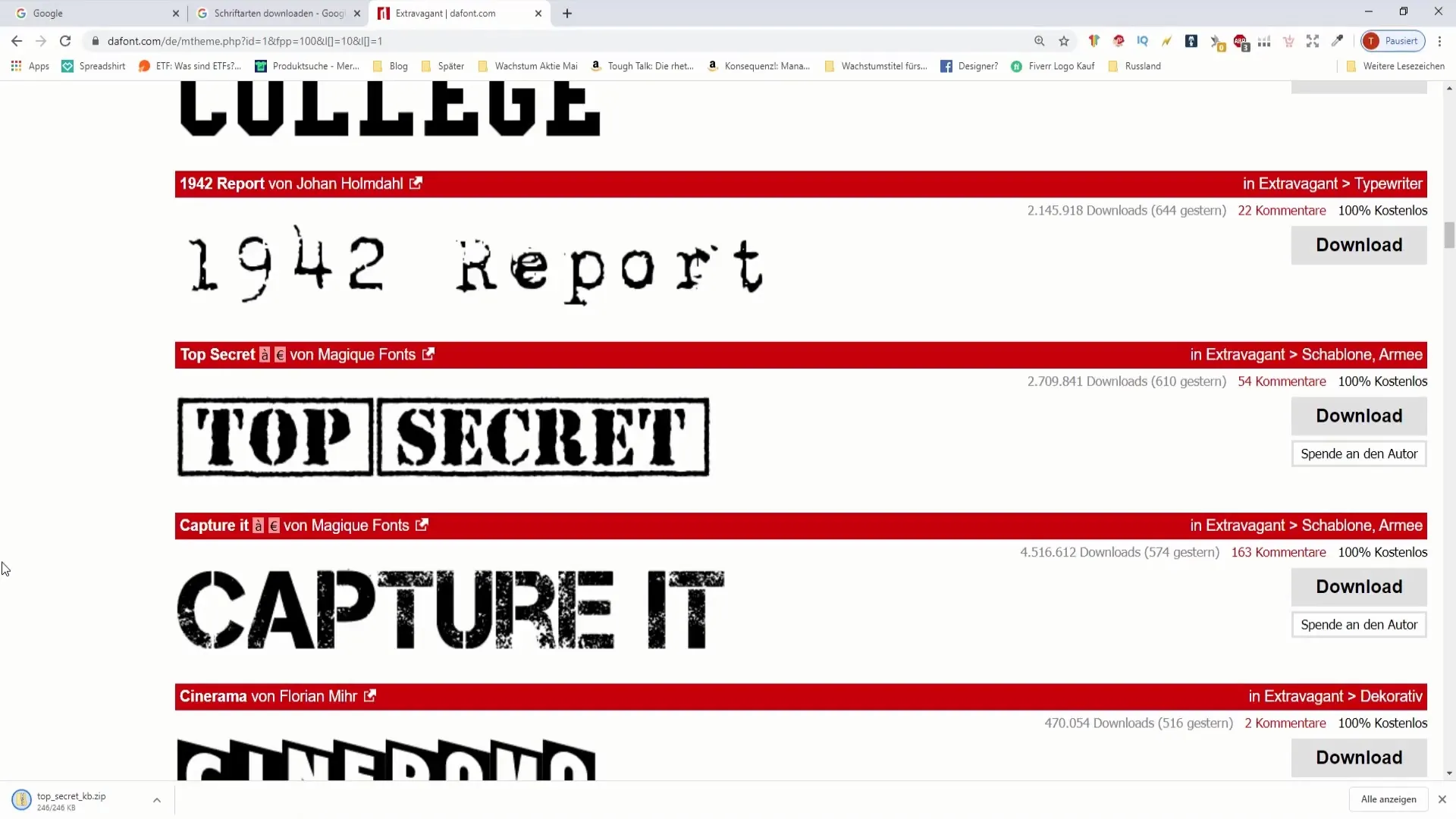 Unduh font gratis untuk Paint.NET