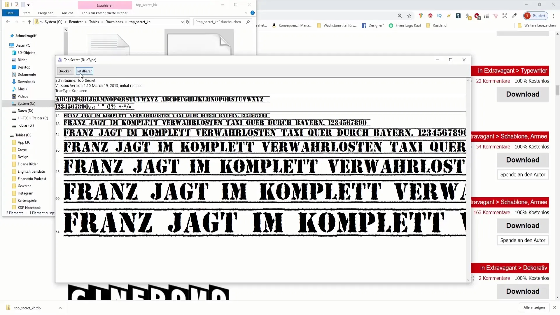 Unduh templat huruf gratis untuk Paint.NET